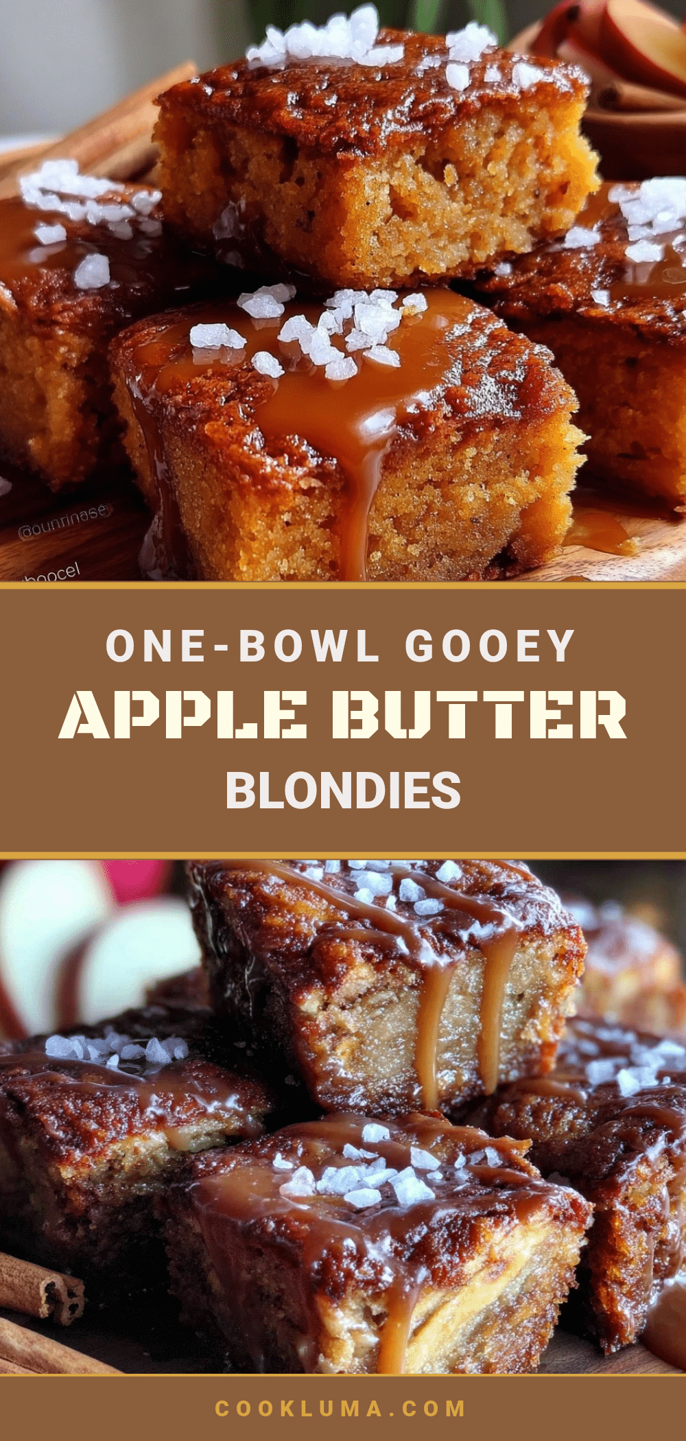 apple butter blondies recipe