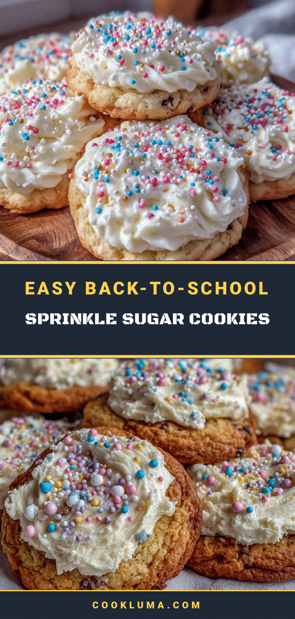 back-to-school sprinkle sugar cookies recipe