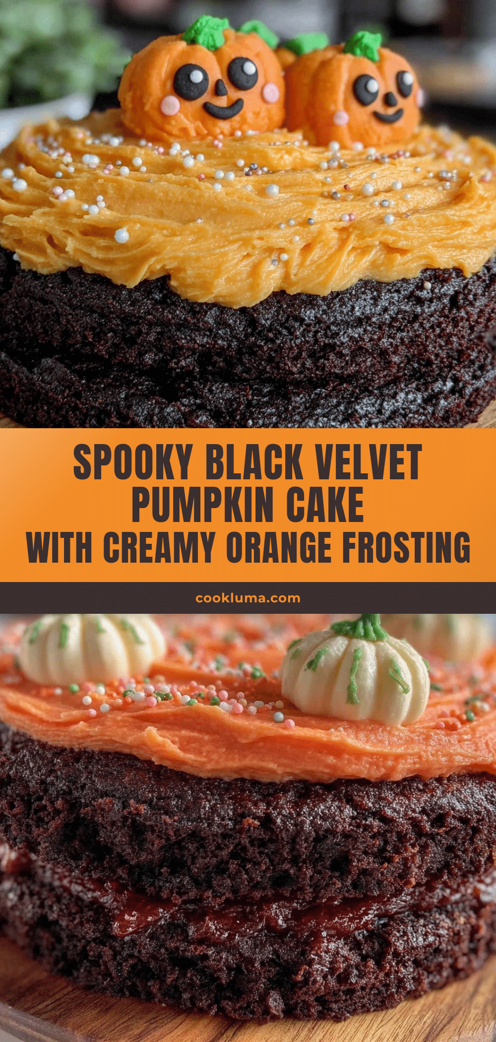 black velvet pumpkin layer cake recipe