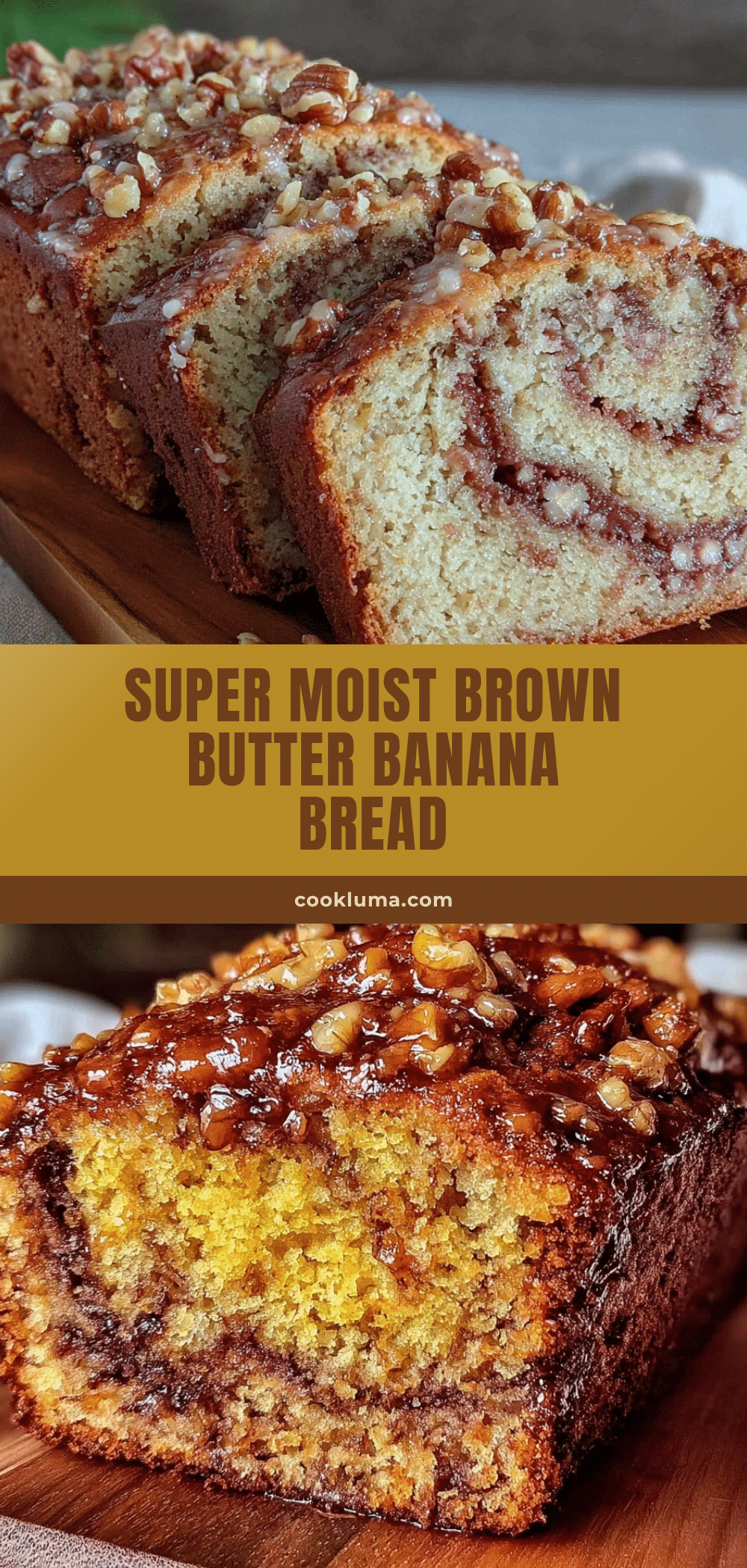 brown butter banana bread recipe