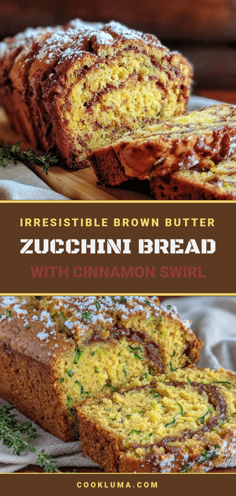 brown butter zucchini bread recipe