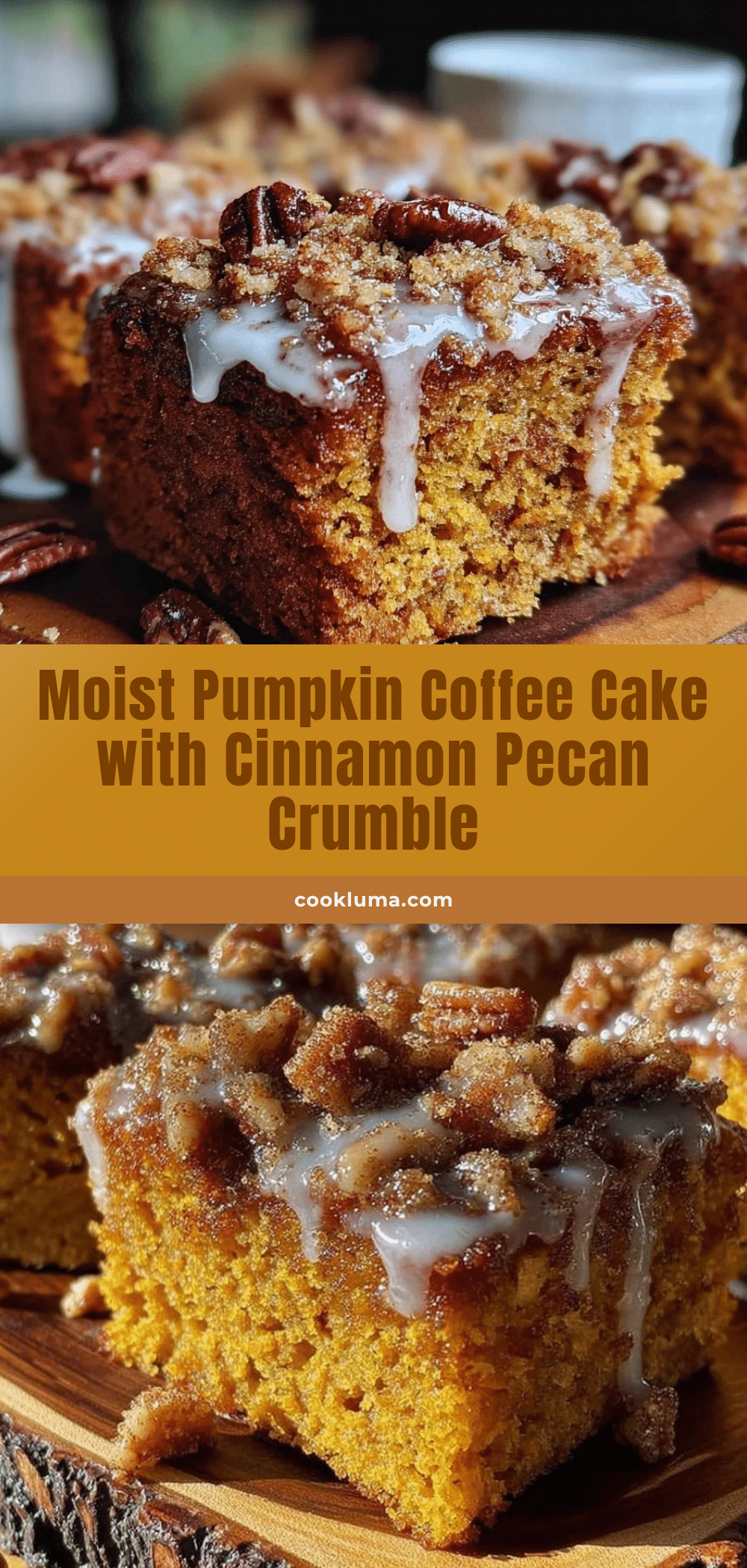 cozy pumpkin coffee cake recipe
