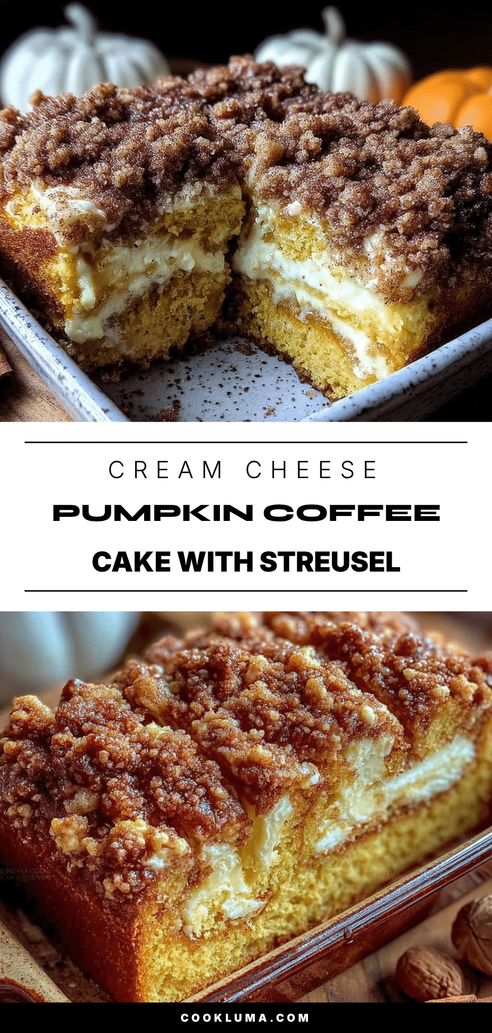 cream cheese pumpkin coffee cake recipe