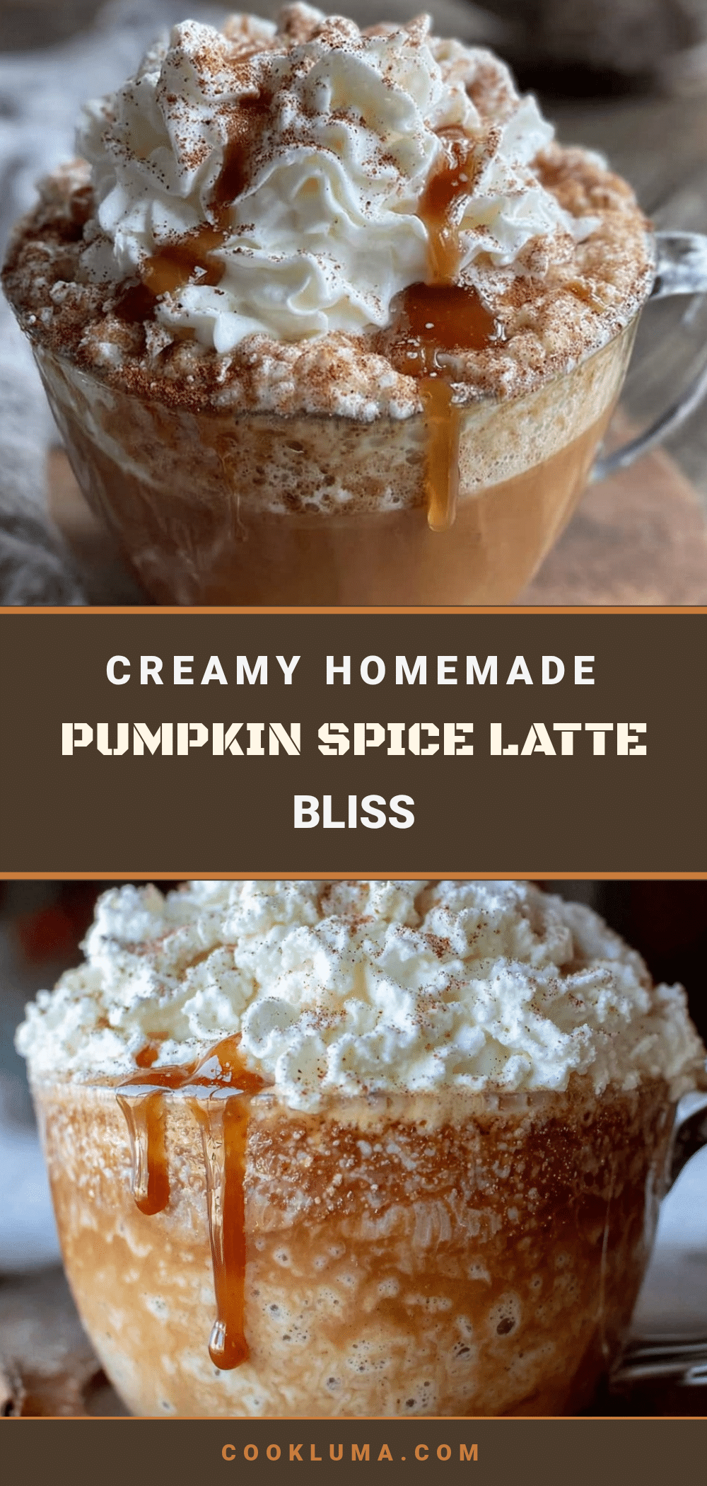 creamy homemade pumpkin spice latte recipe