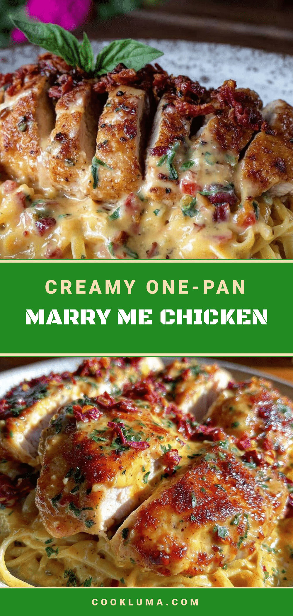Creamy One-Pan Marry Me Chicken recipe