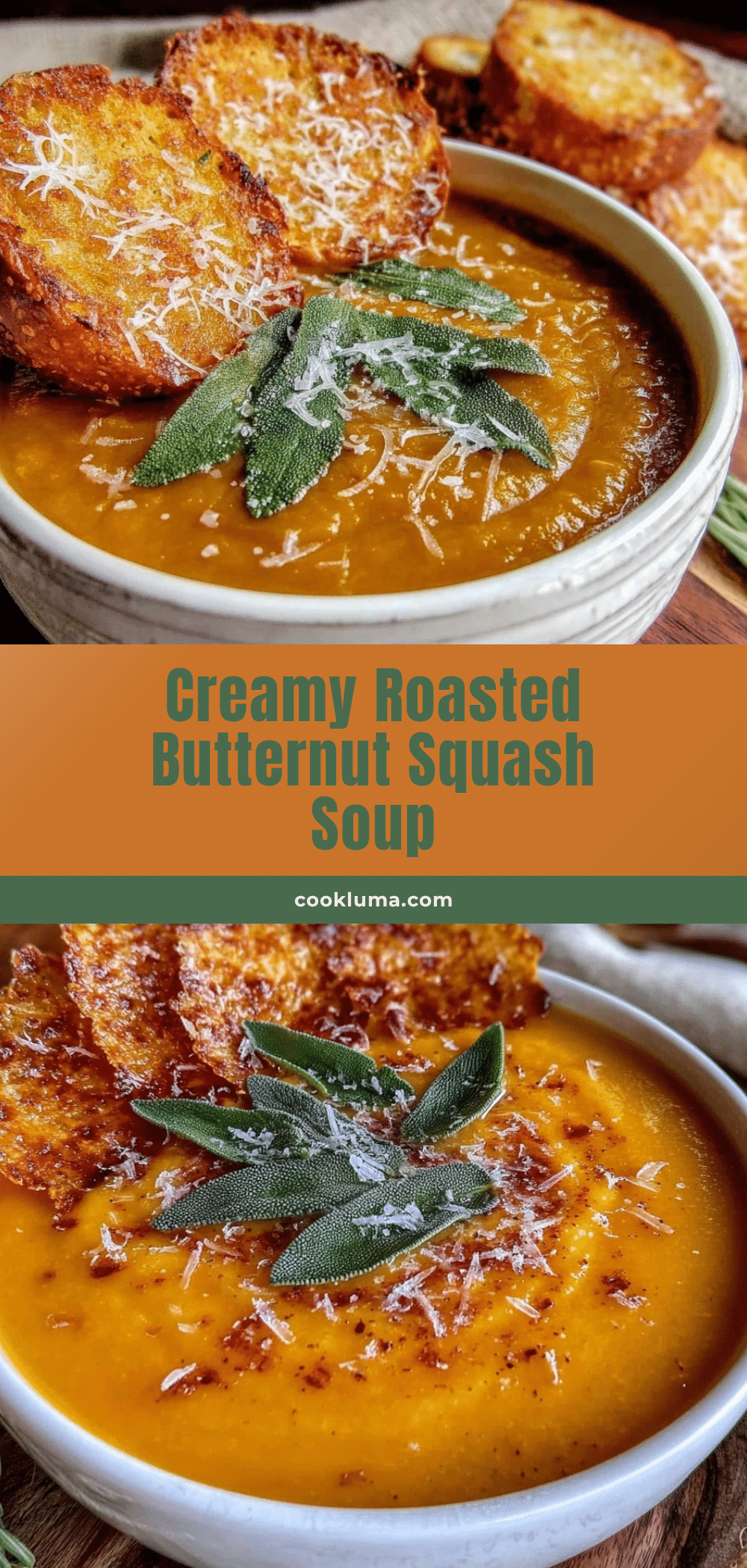 creamy roasted butternut squash soup recipe