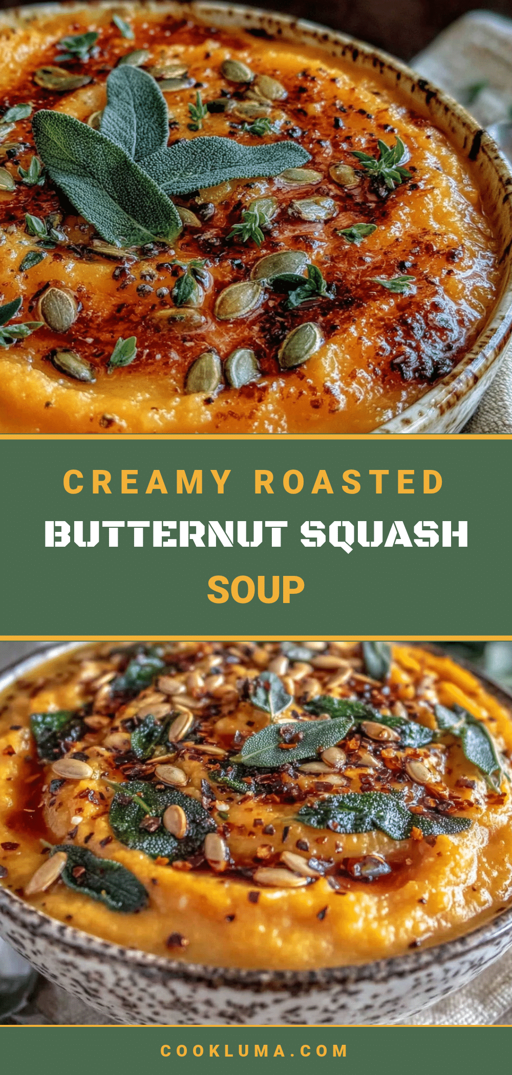 creamy roasted butternut squash soup recipe