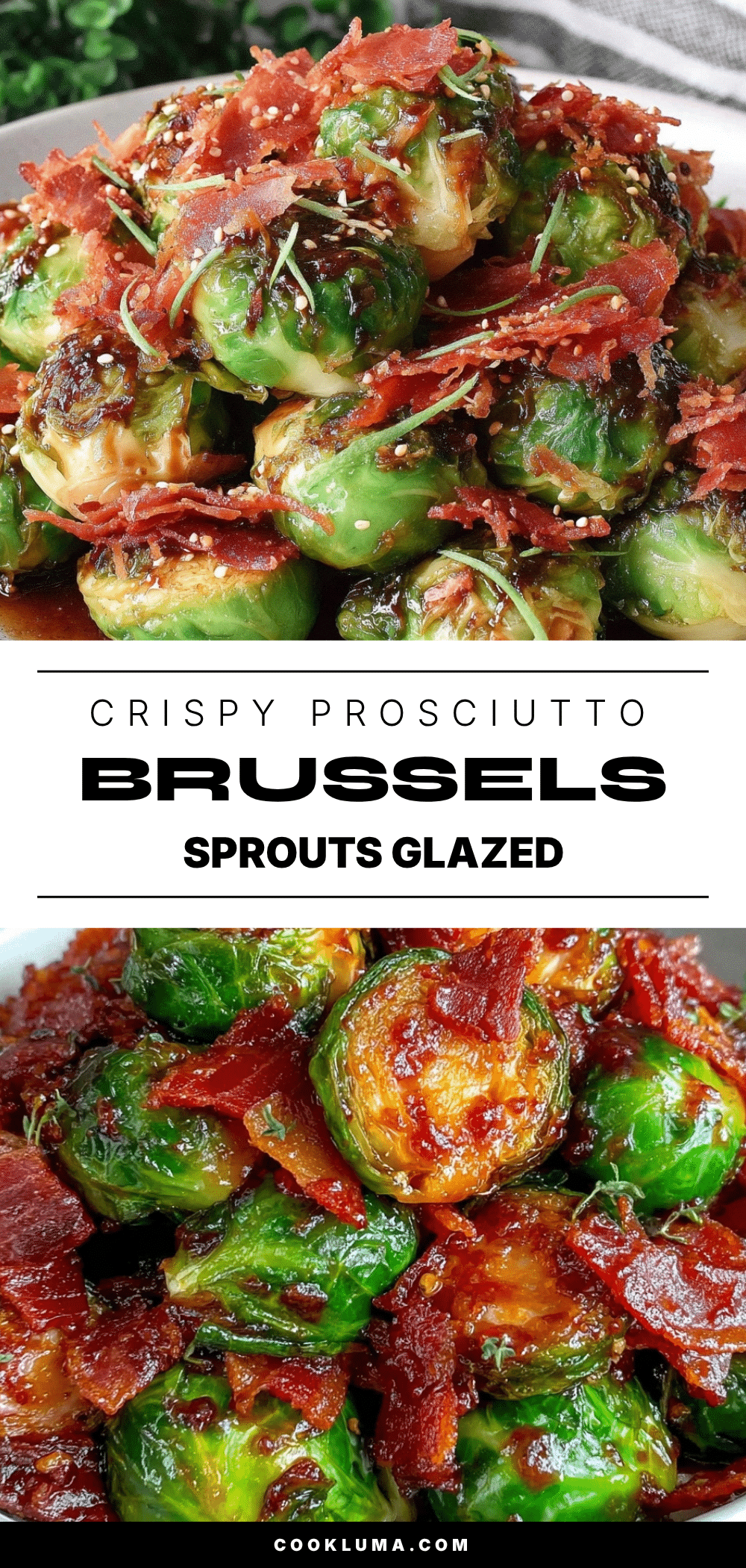 crispy prosciutto brussels sprouts recipe