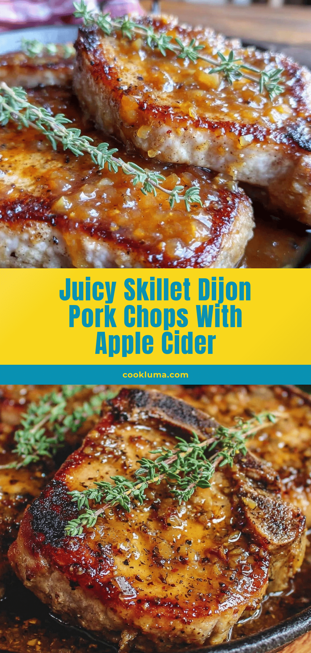 crispy skillet dijon pork chops recipe