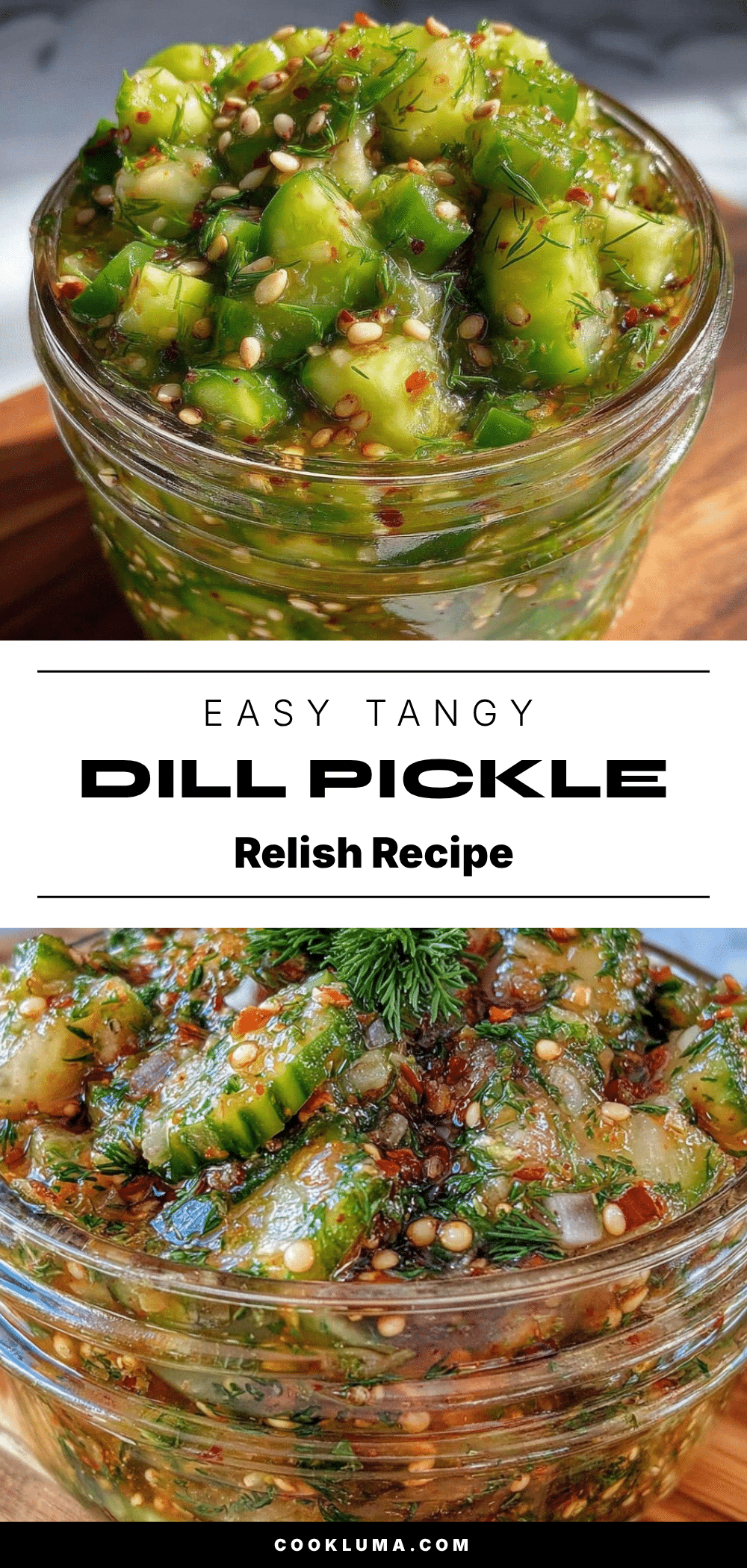 easy tangy dill pickle relish recipe
