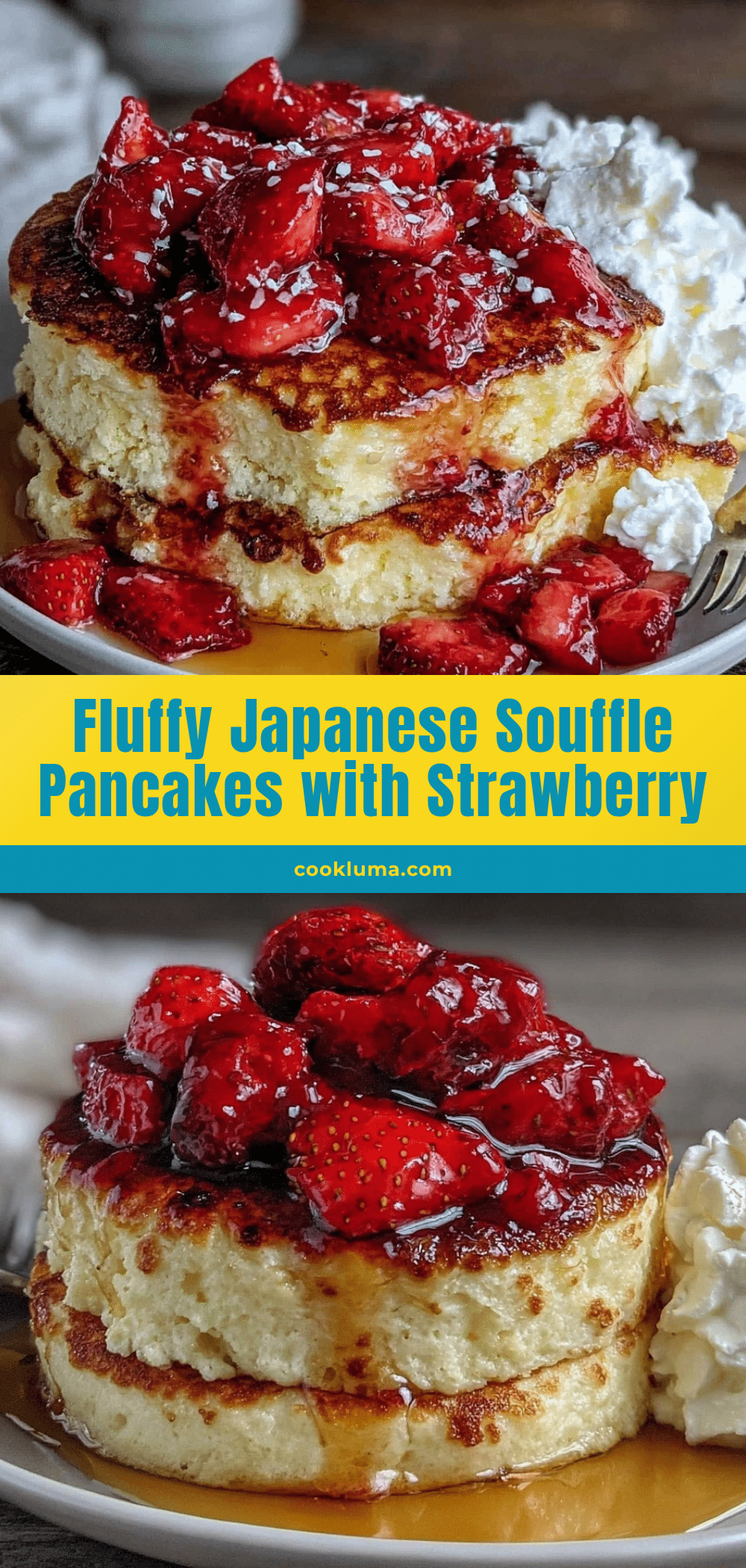 fluffy japanese-style souffle pancakes recipe