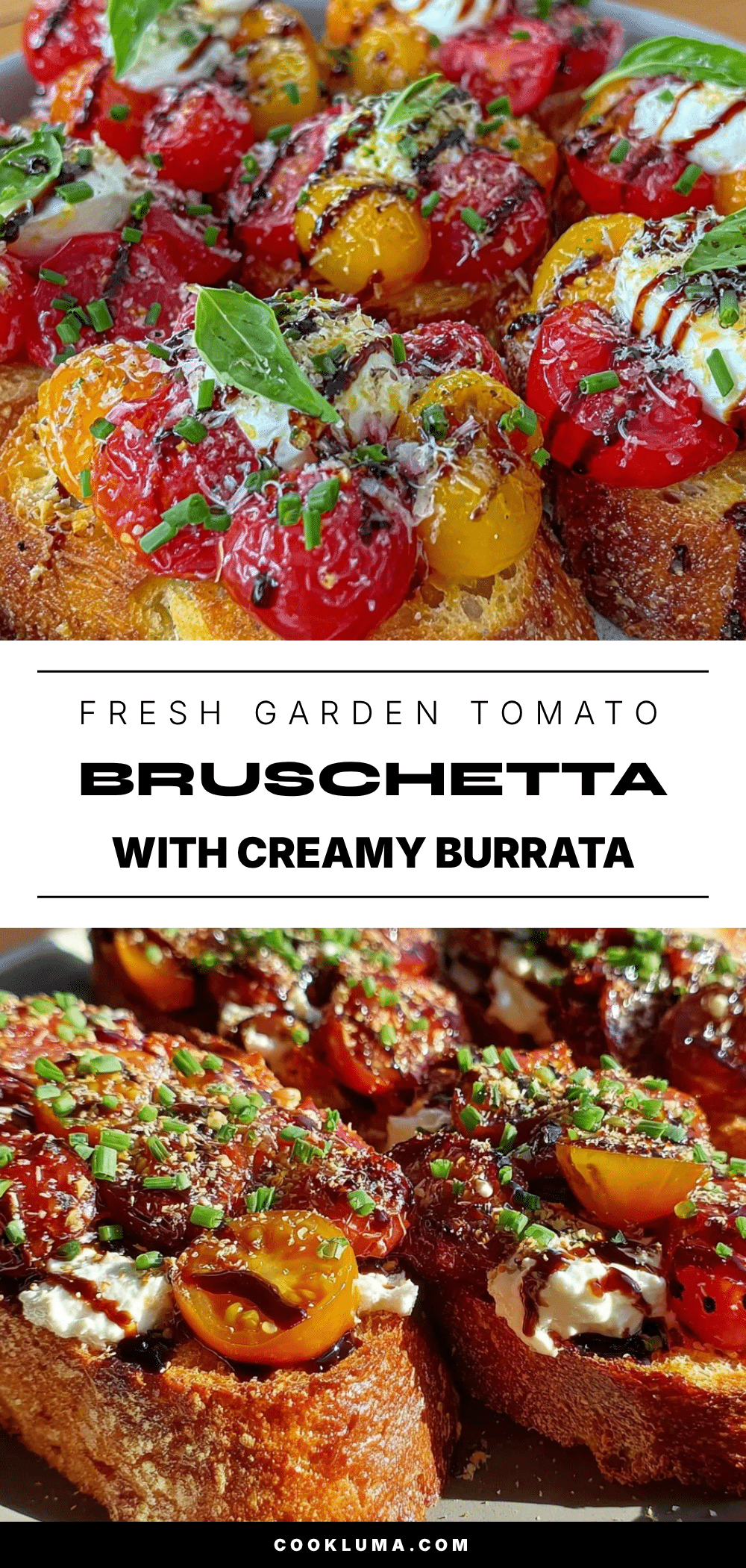 fresh garden tomato bruschetta recipe