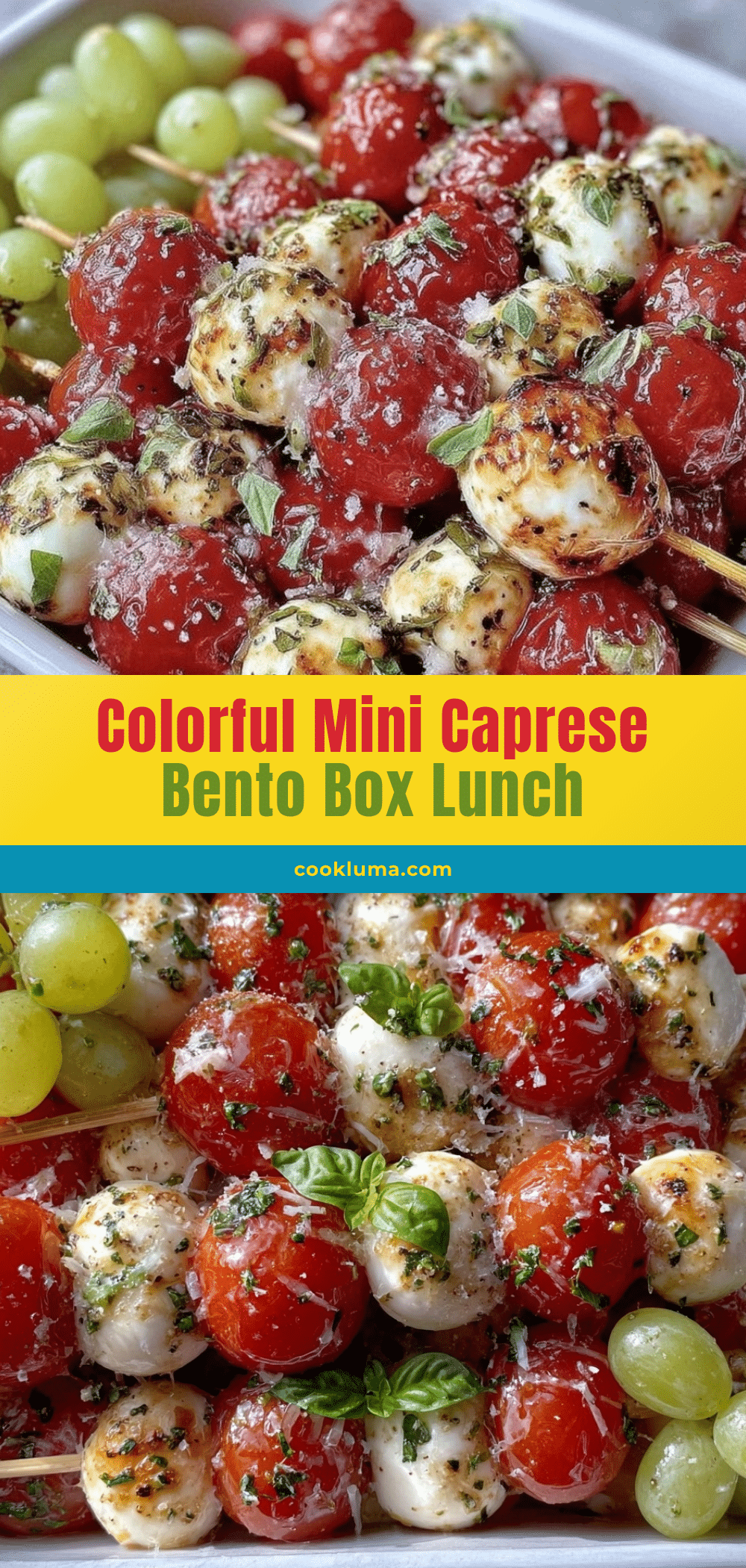 fresh mini bento box recipe