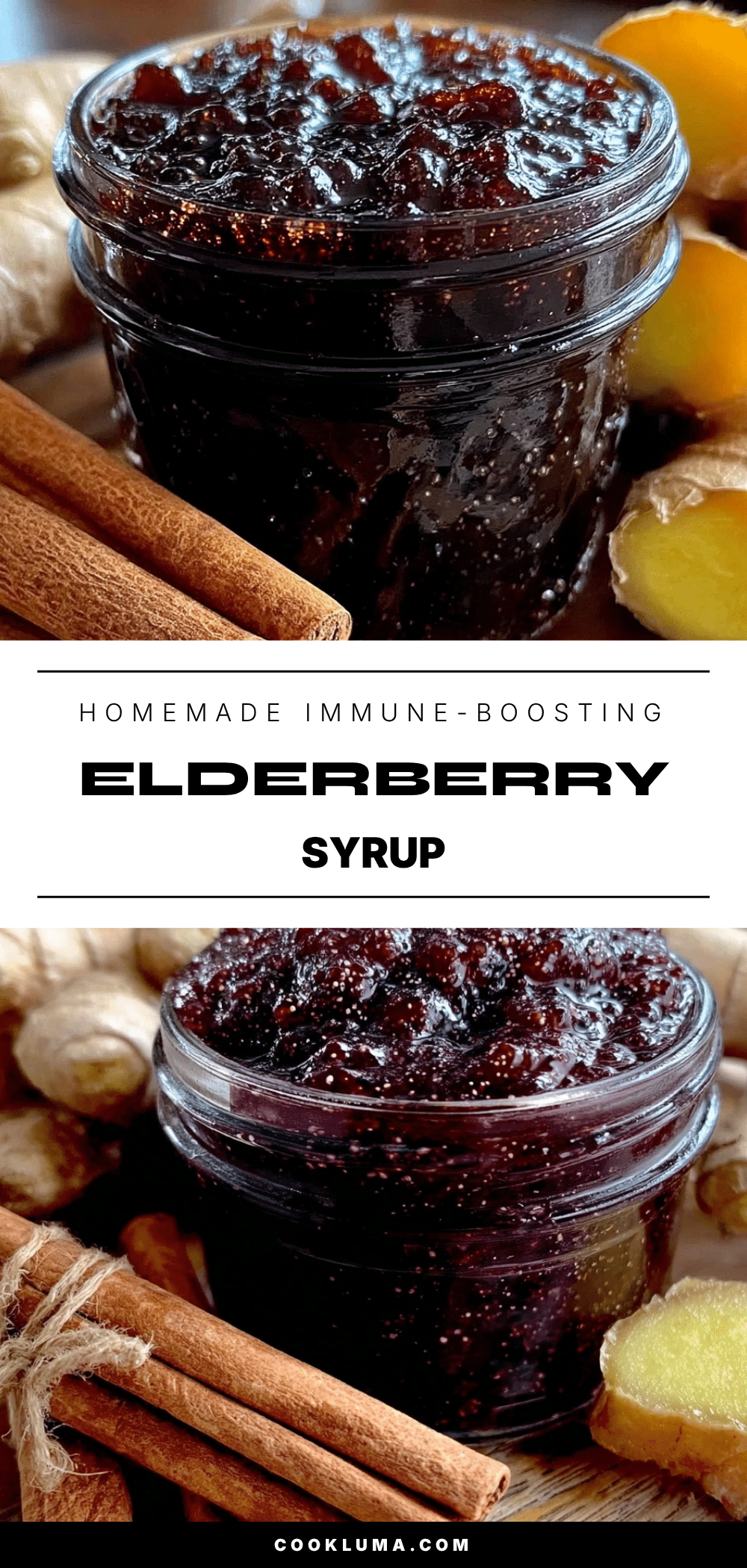 healthy homemade elderberry syrup recipe