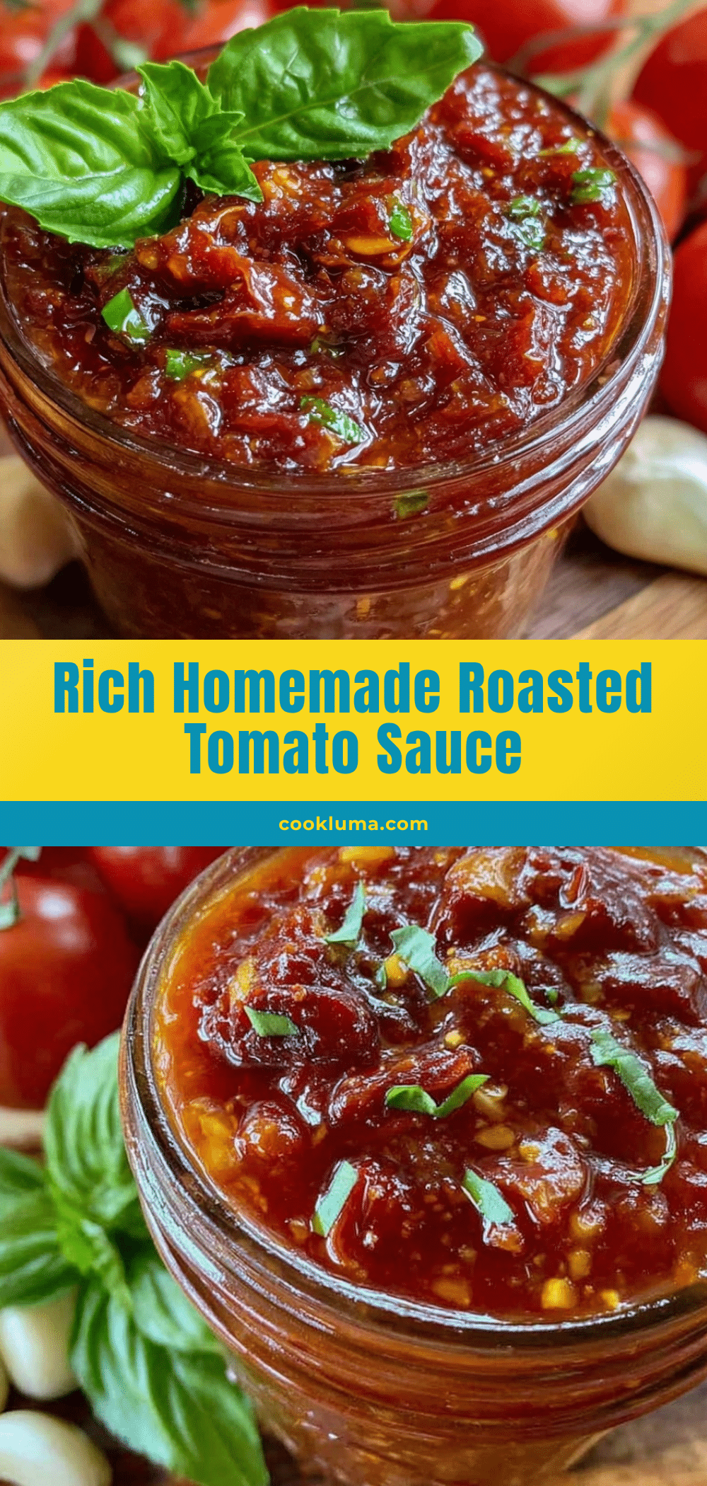 homemade roasted tomato sauce recipe