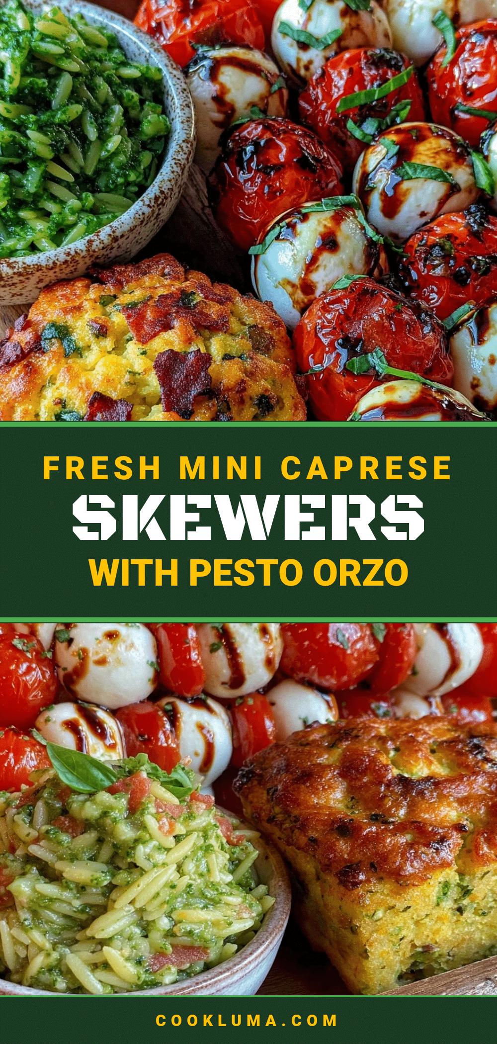 mini caprese skewer lunchbox recipe