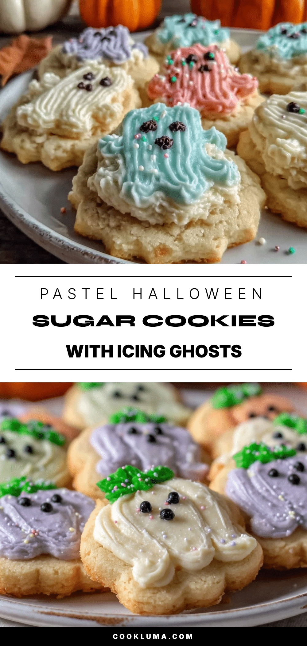 pastel halloween sugar cookies recipe