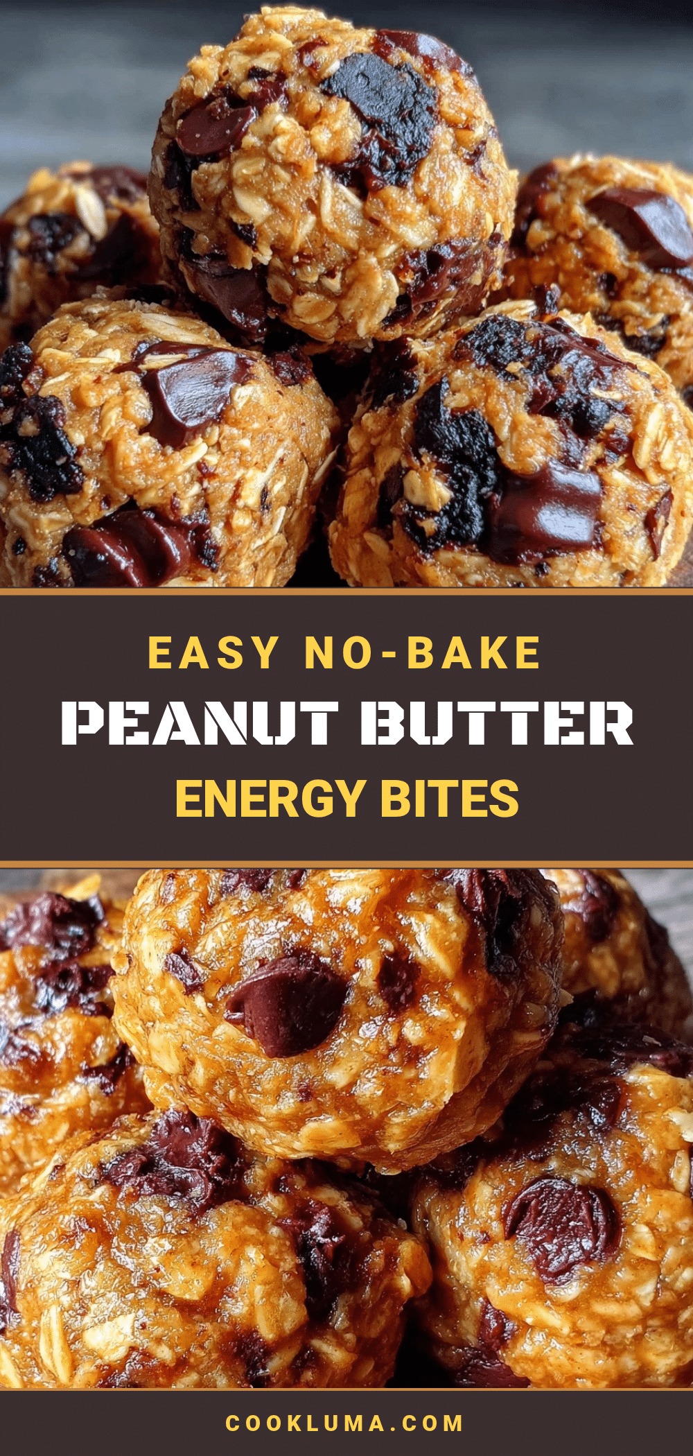 peanut butter oat energy bites recipe