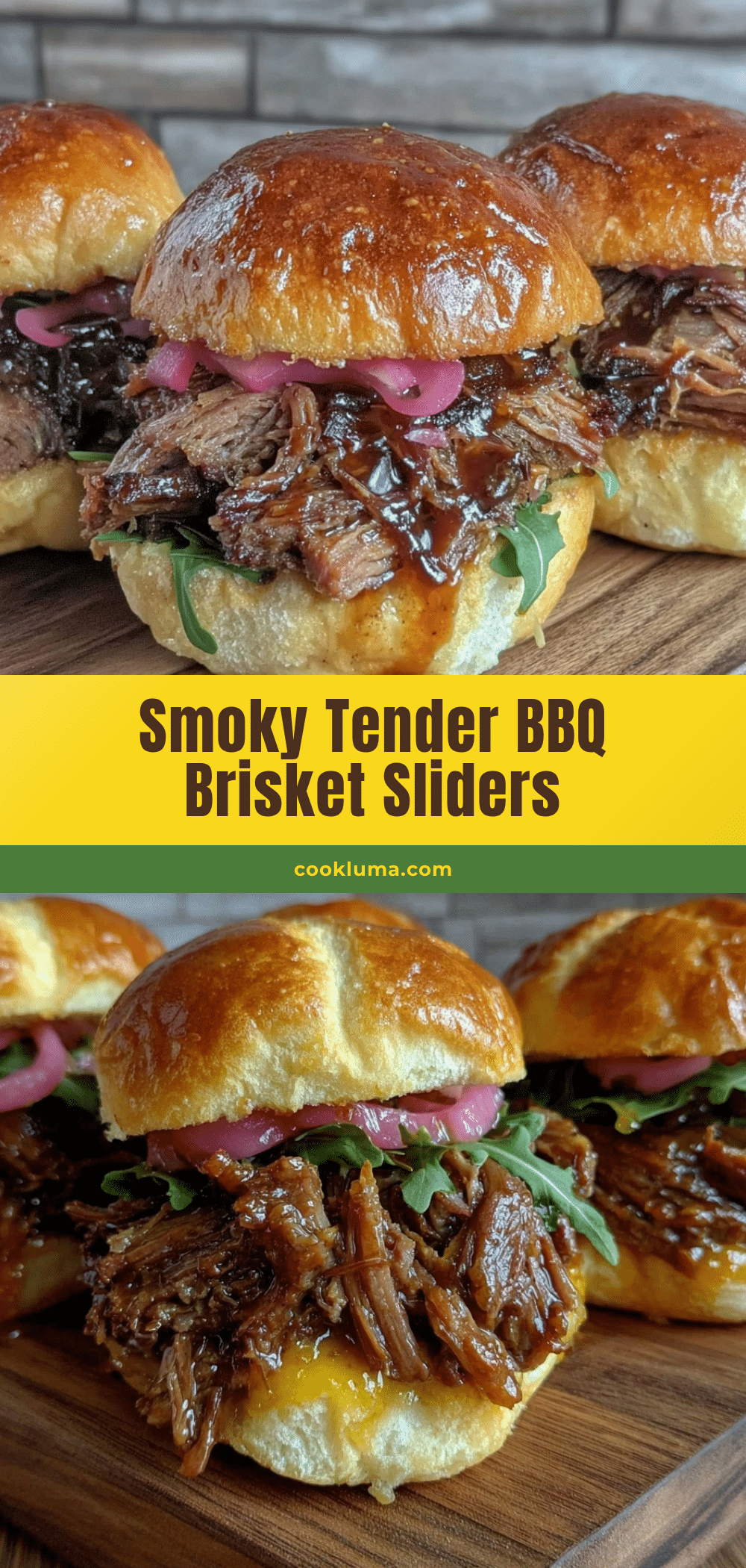 smoky BBQ brisket sliders recipe