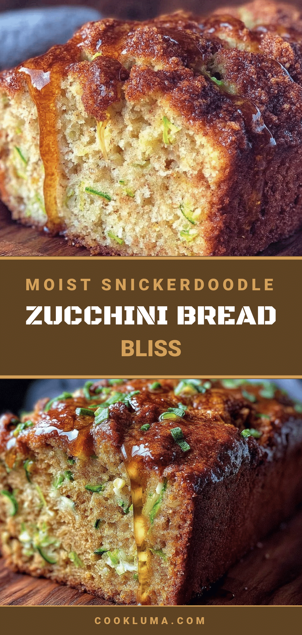 snickerdoodle zucchini bread recipe