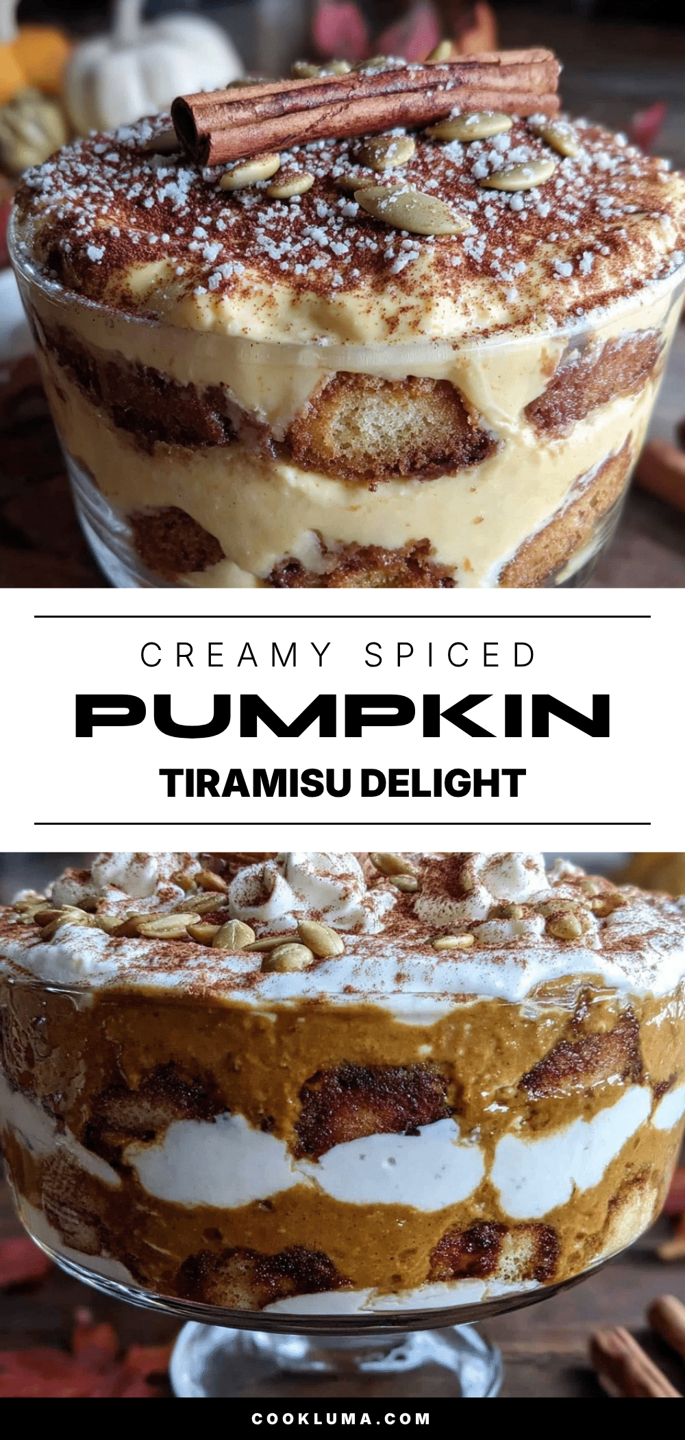 spiced pumpkin tiramisu recipe