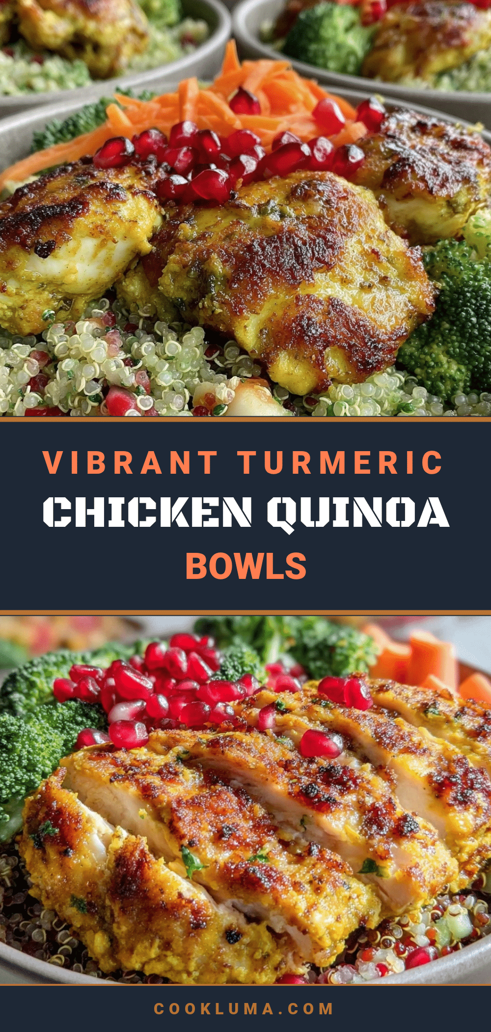 turmeric chicken meal prep bowls recipe