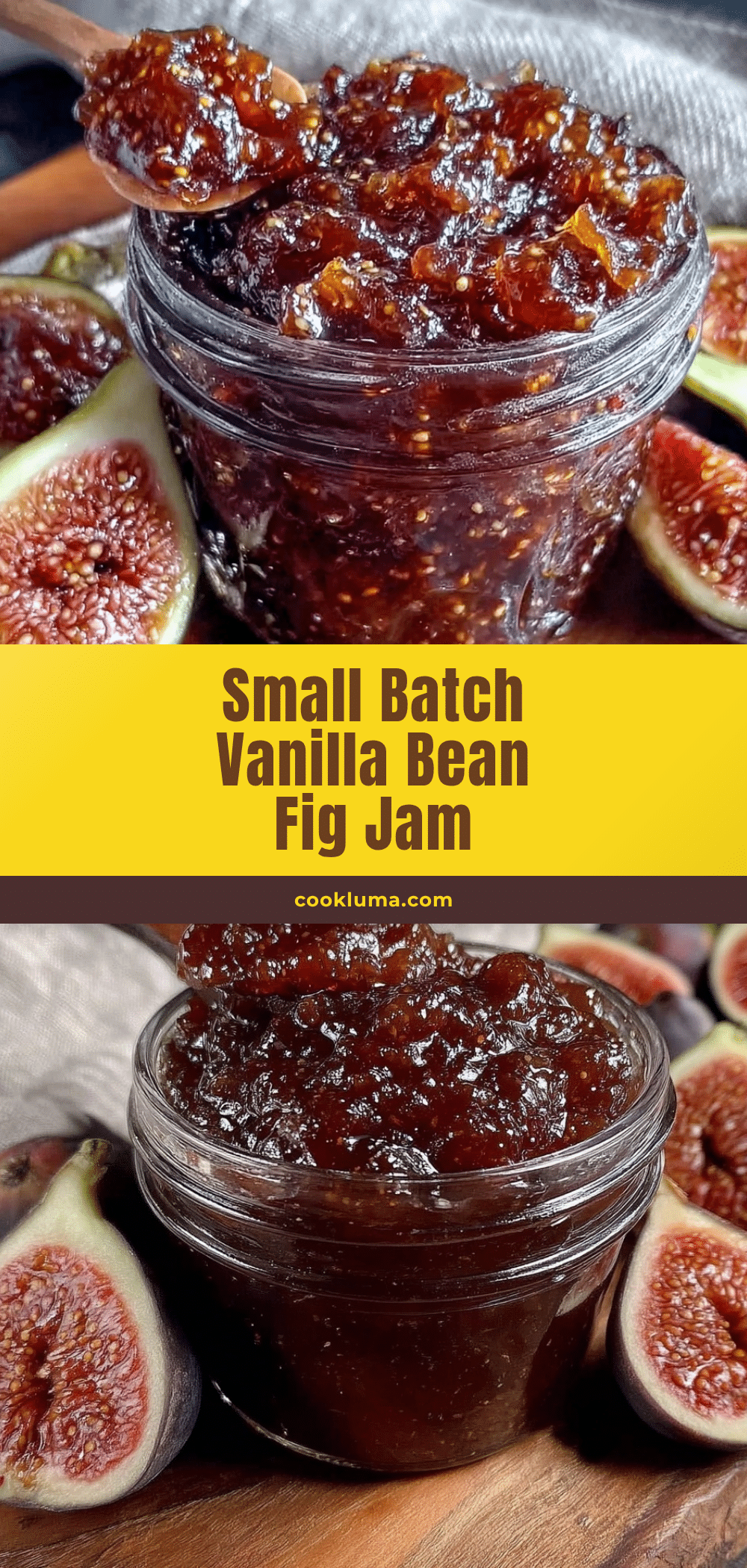 vanilla bean fig jam recipe
