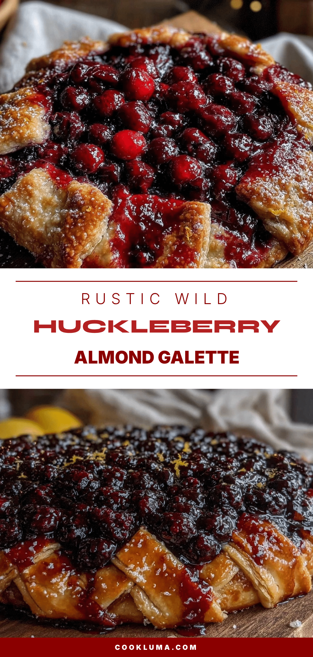 wild huckleberry galette recipe