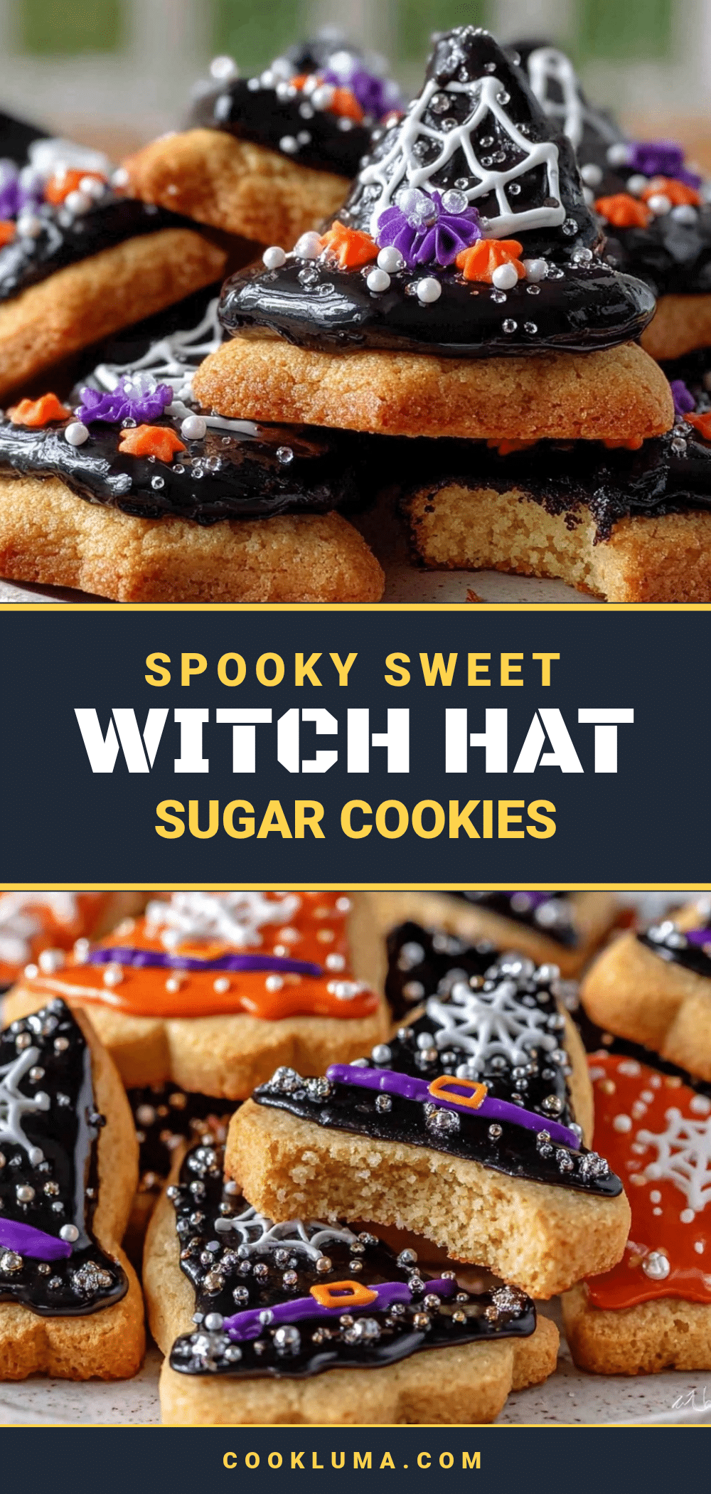 witch hat sugar cookies recipe