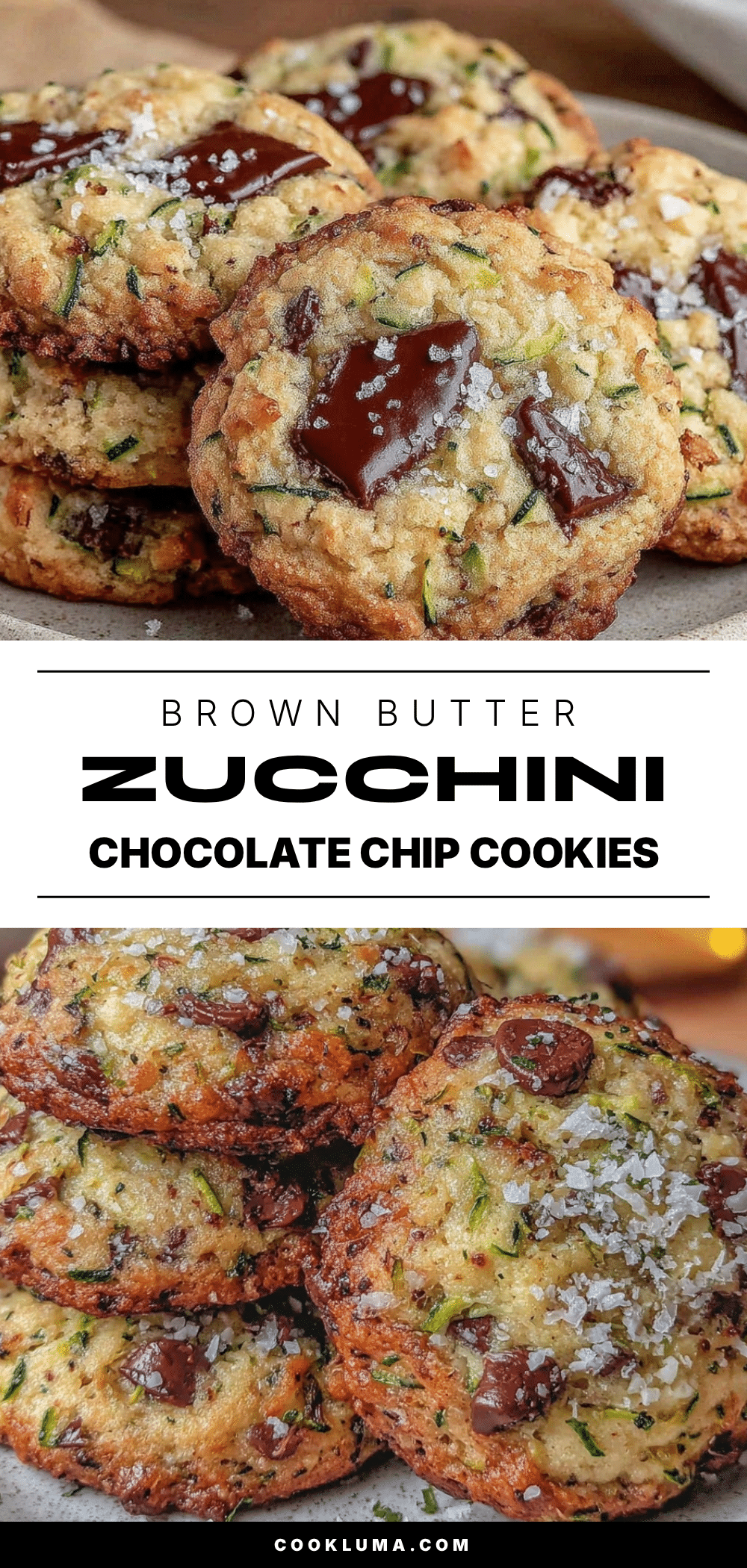 zucchini chocolate chip cookies recipe