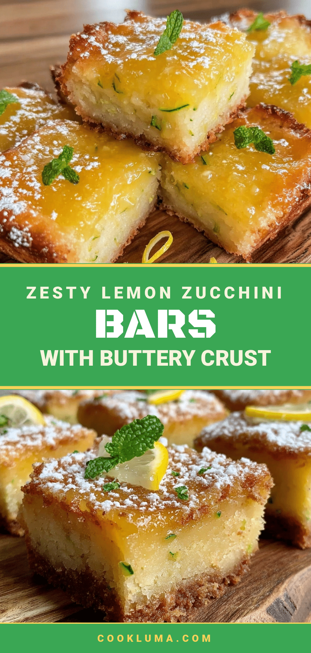 zucchini lemon bars recipe