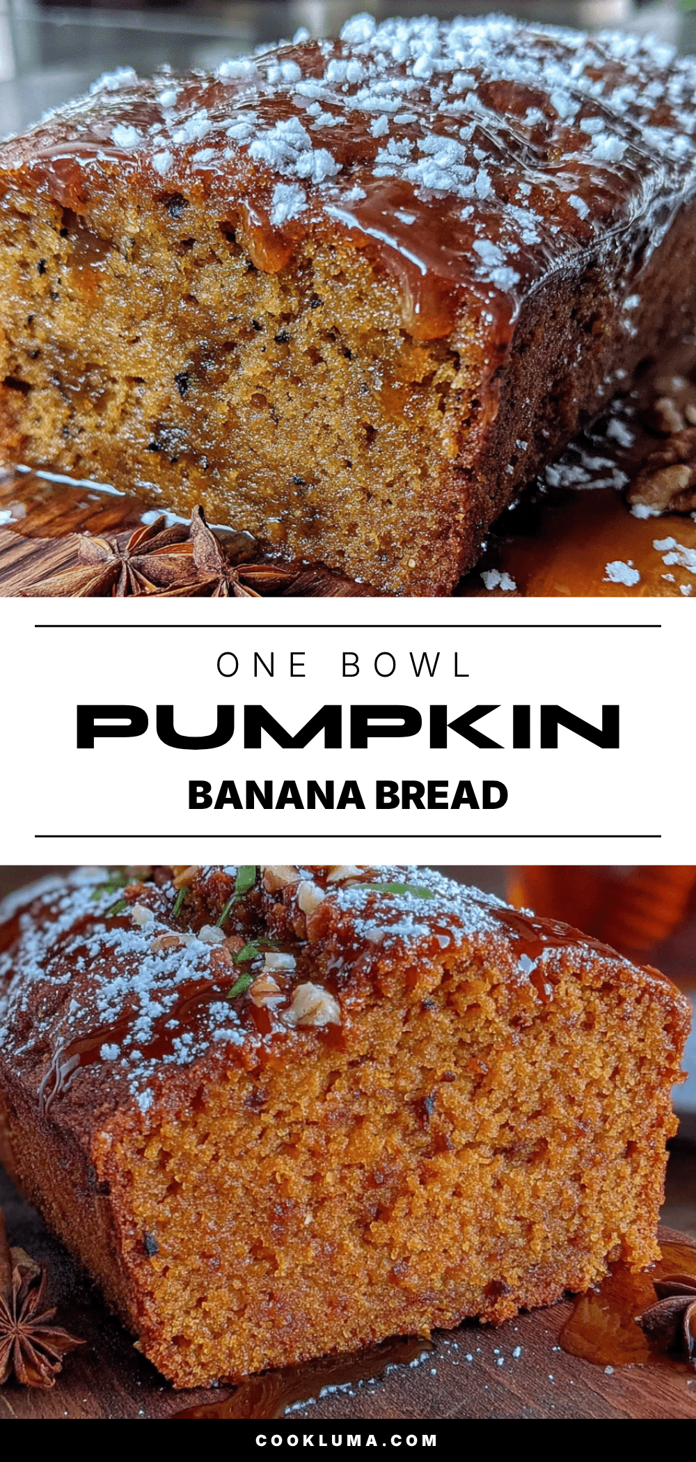 one bowl pumpkin banana bread recipe