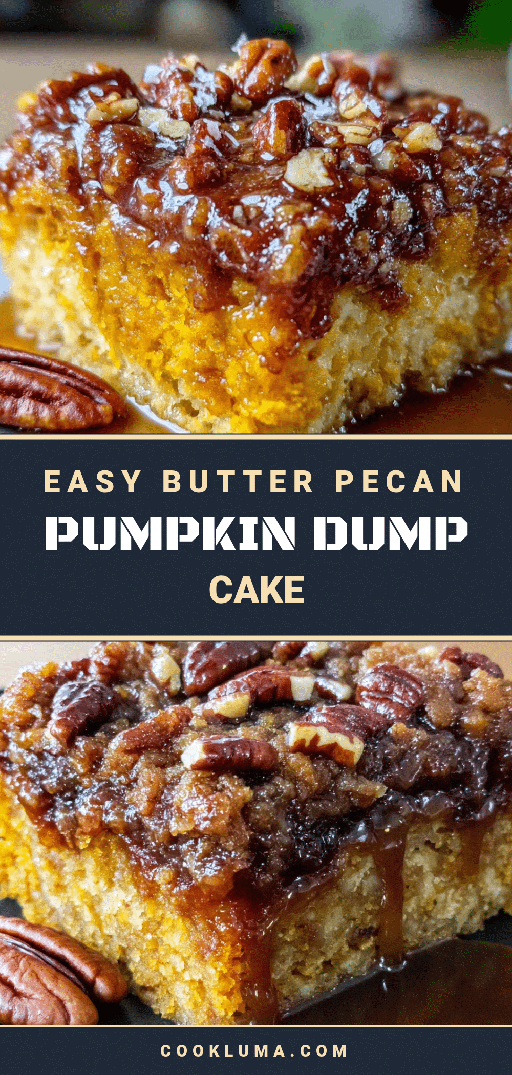 pumpkin dump cake recipe