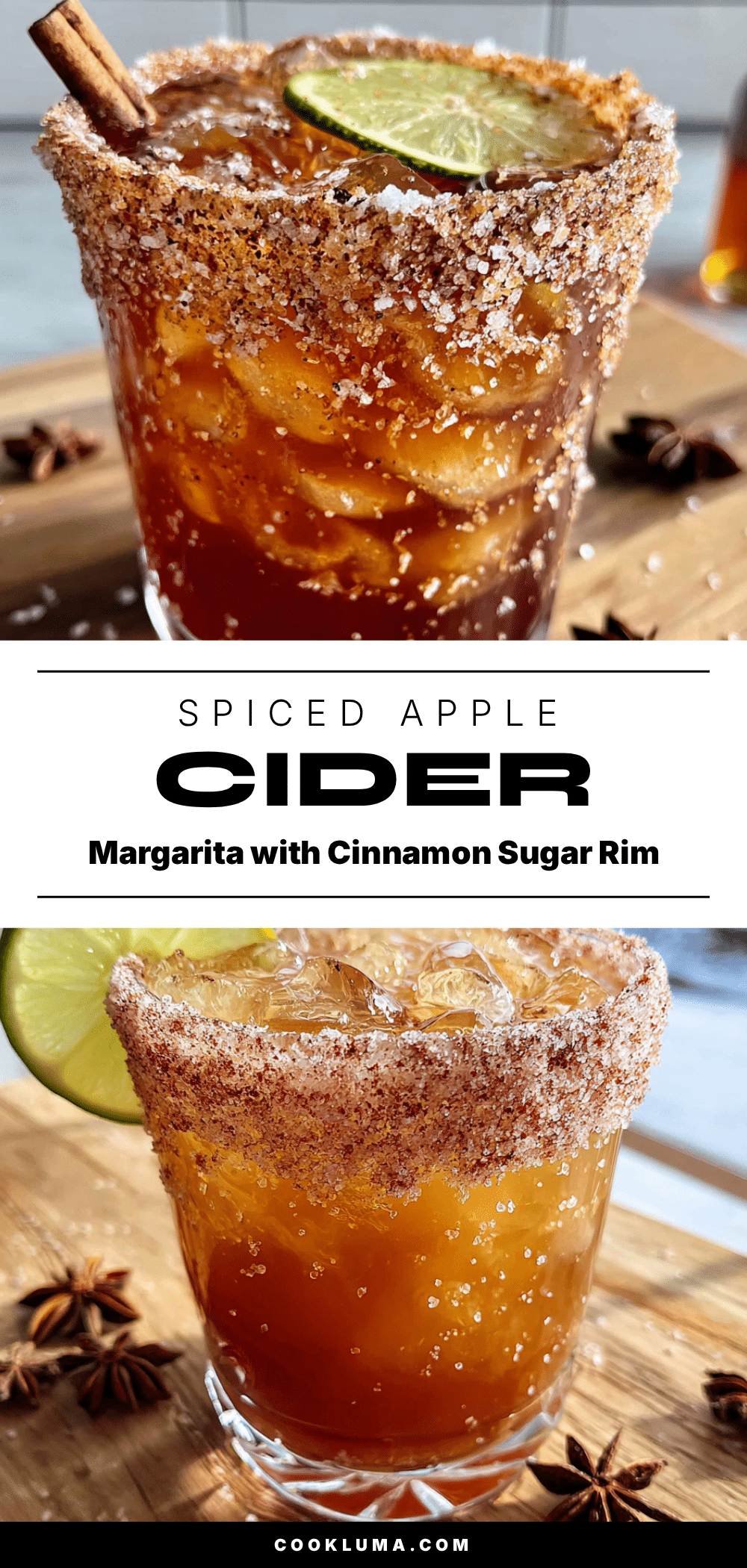 spiced apple cider margarita recipe