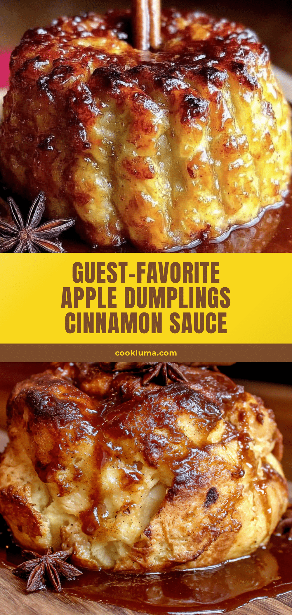 apple dumplings with cinnamon sauce recipe