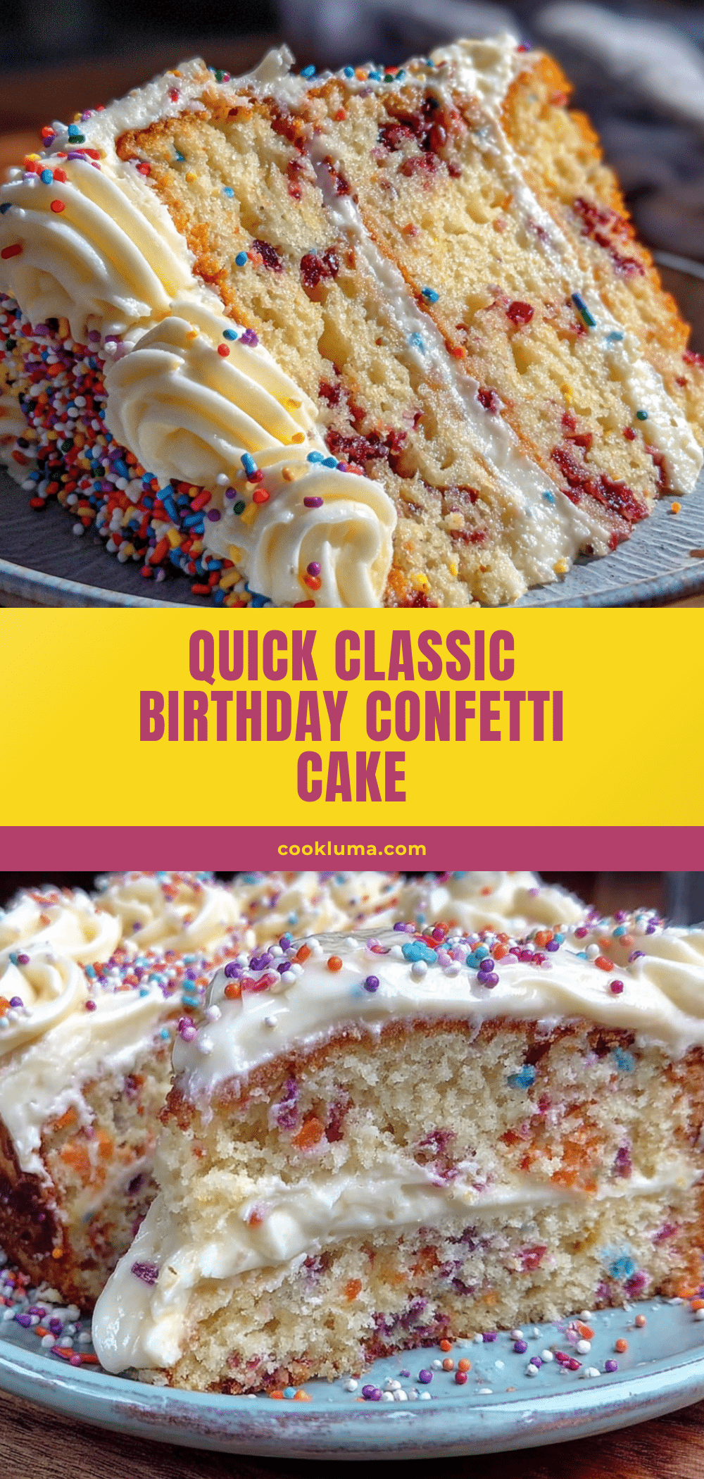 birthday confetti cake recipe