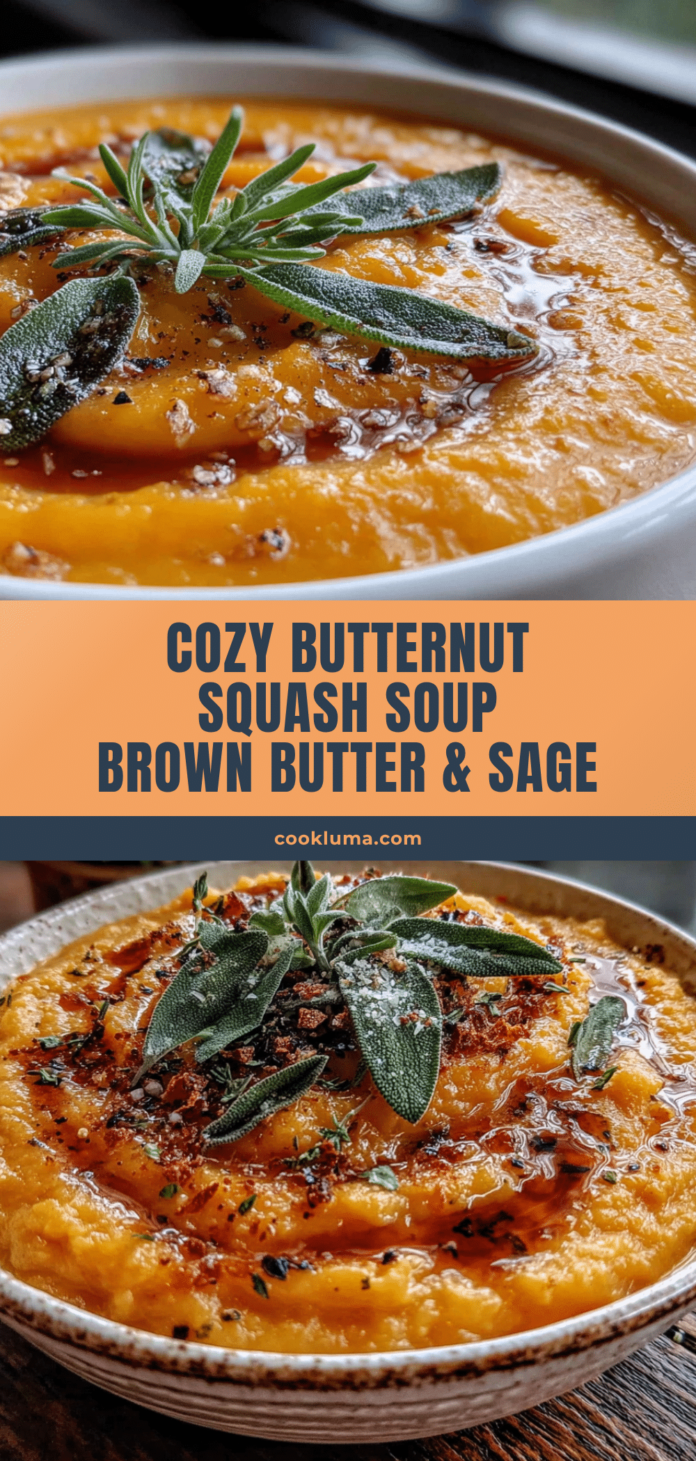 butternut squash soup with brown butter recipe