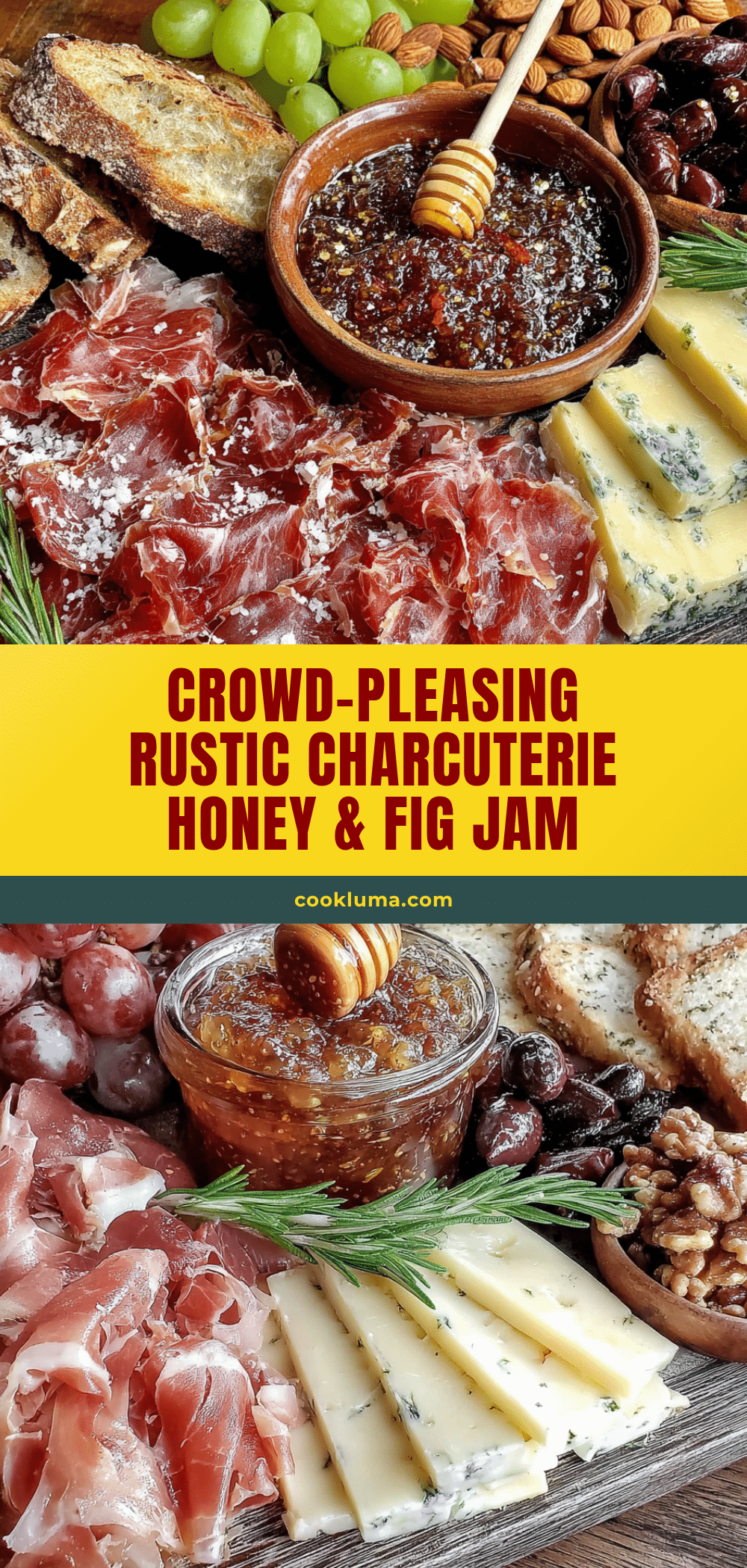 charcuterie board with honey and fig jam recipe