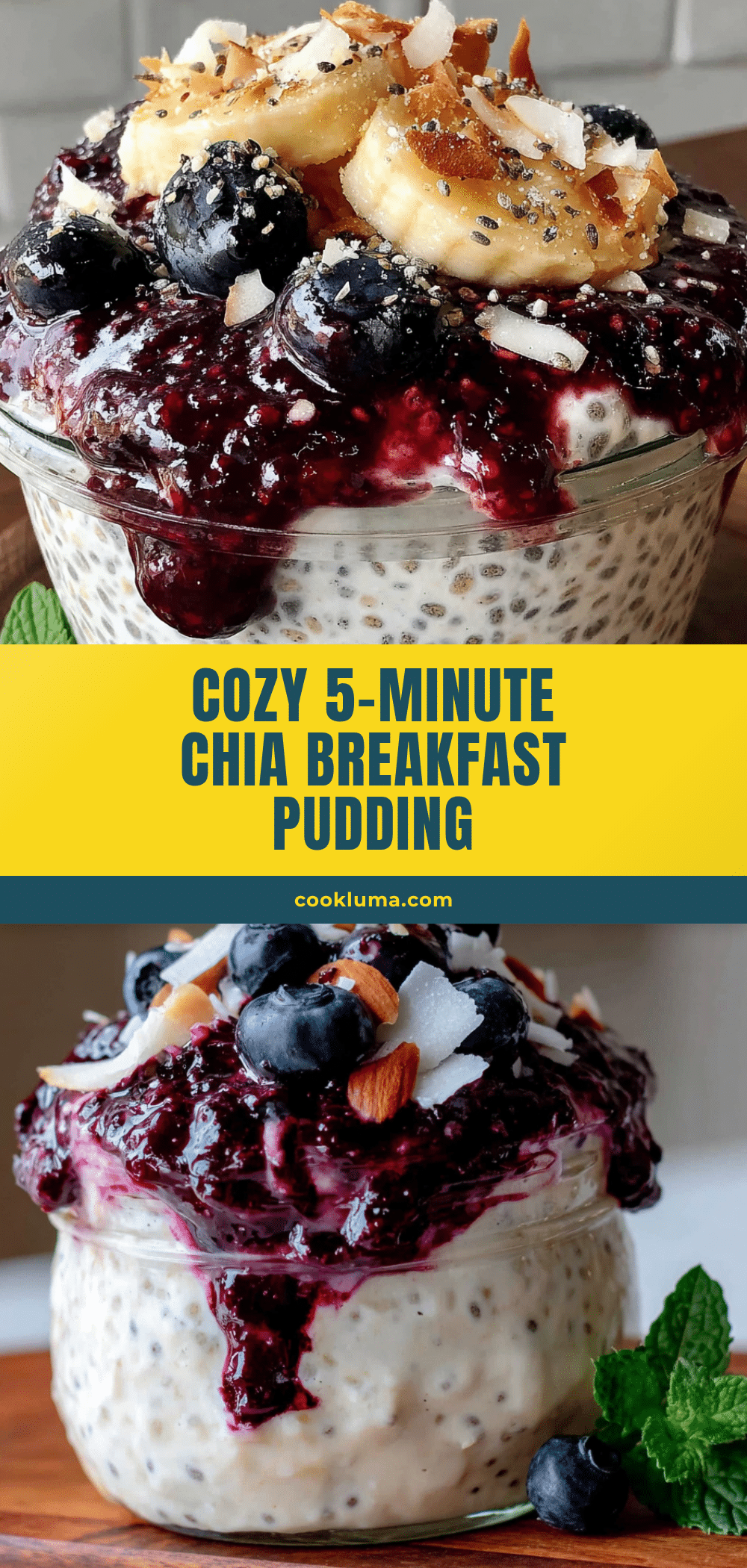 cozy 5-minute chia breakfast pudding recipe