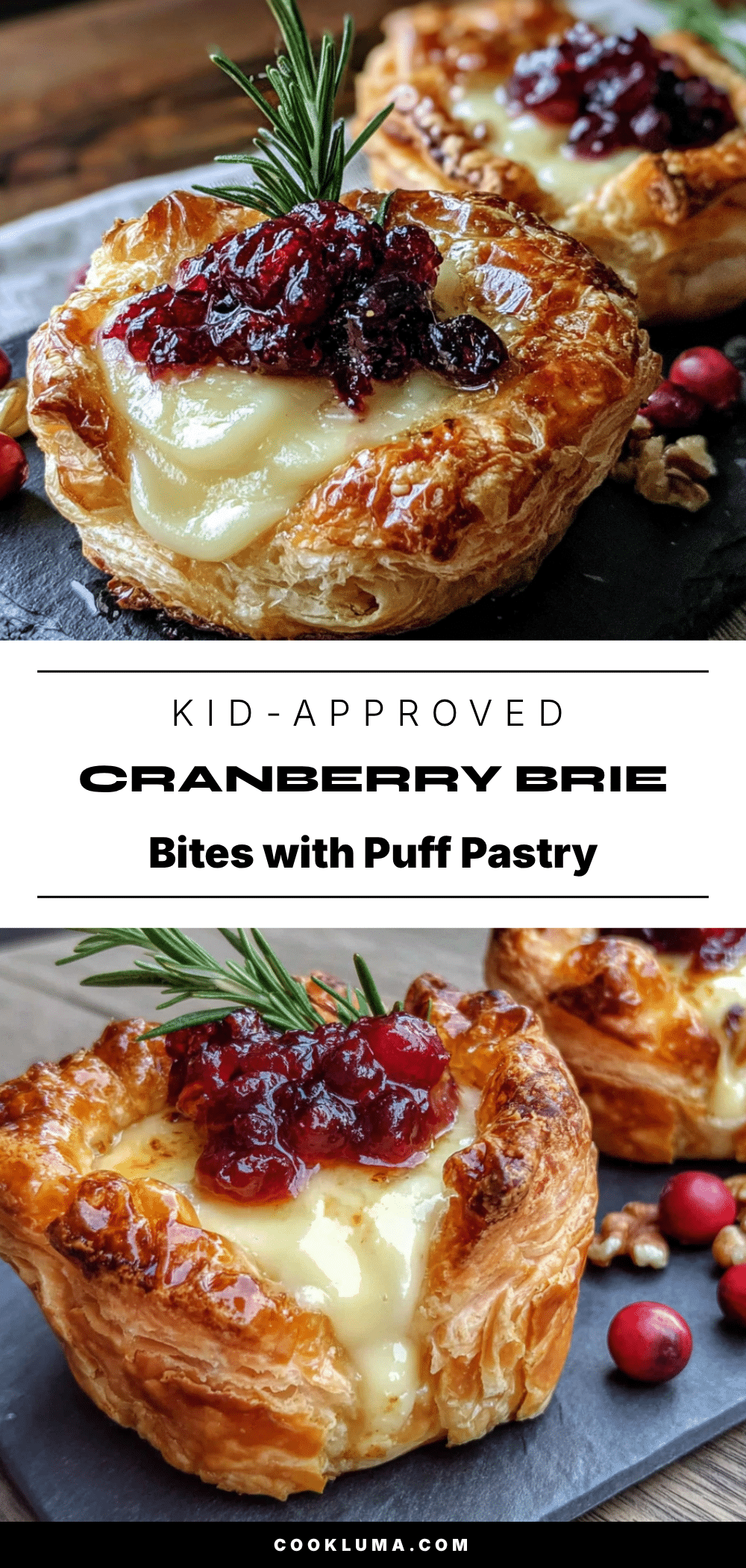 cranberry brie bites recipe
