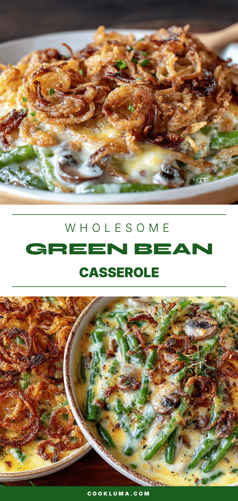 Crockpot Green Bean Casserole recipe