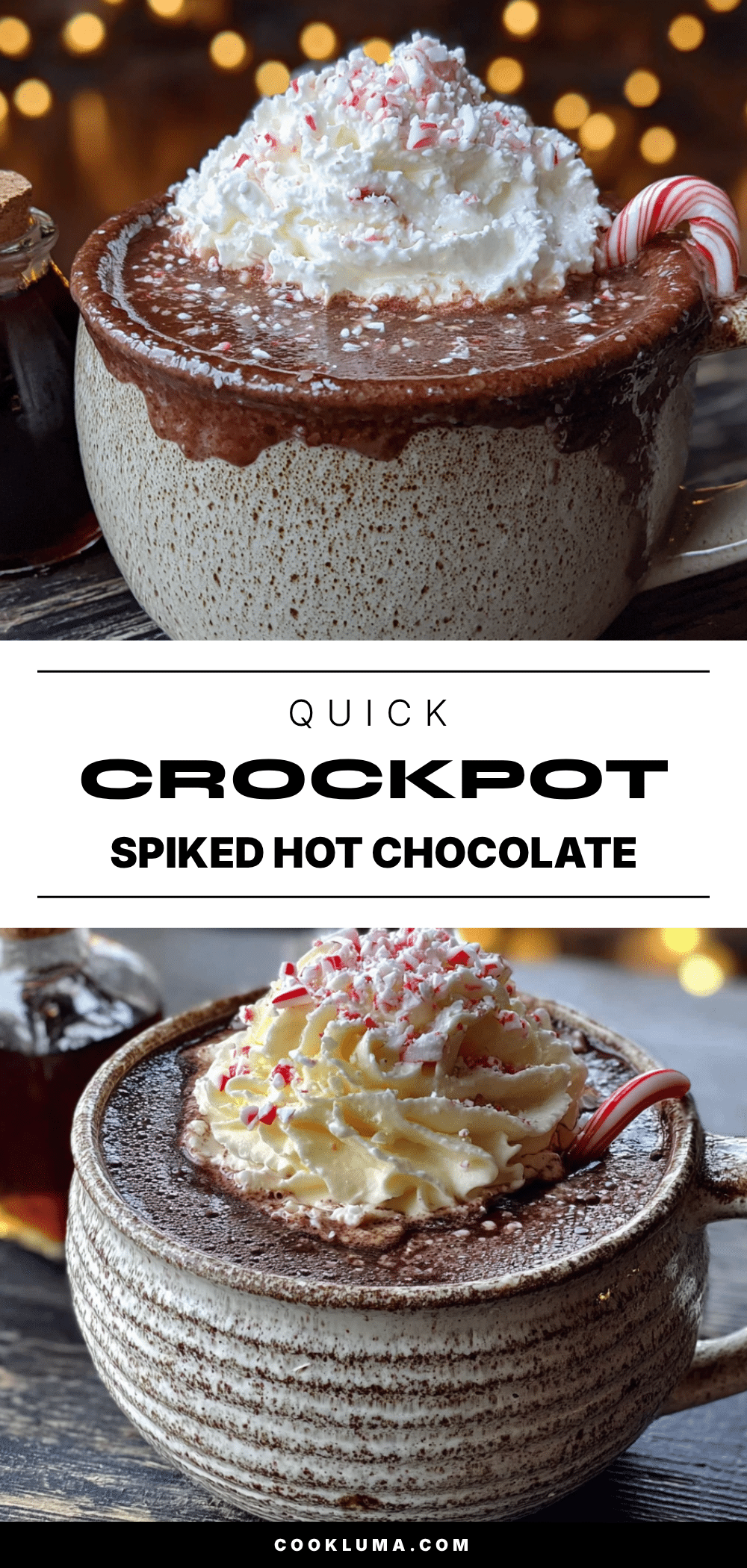 crockpot spiked hot chocolate recipe
