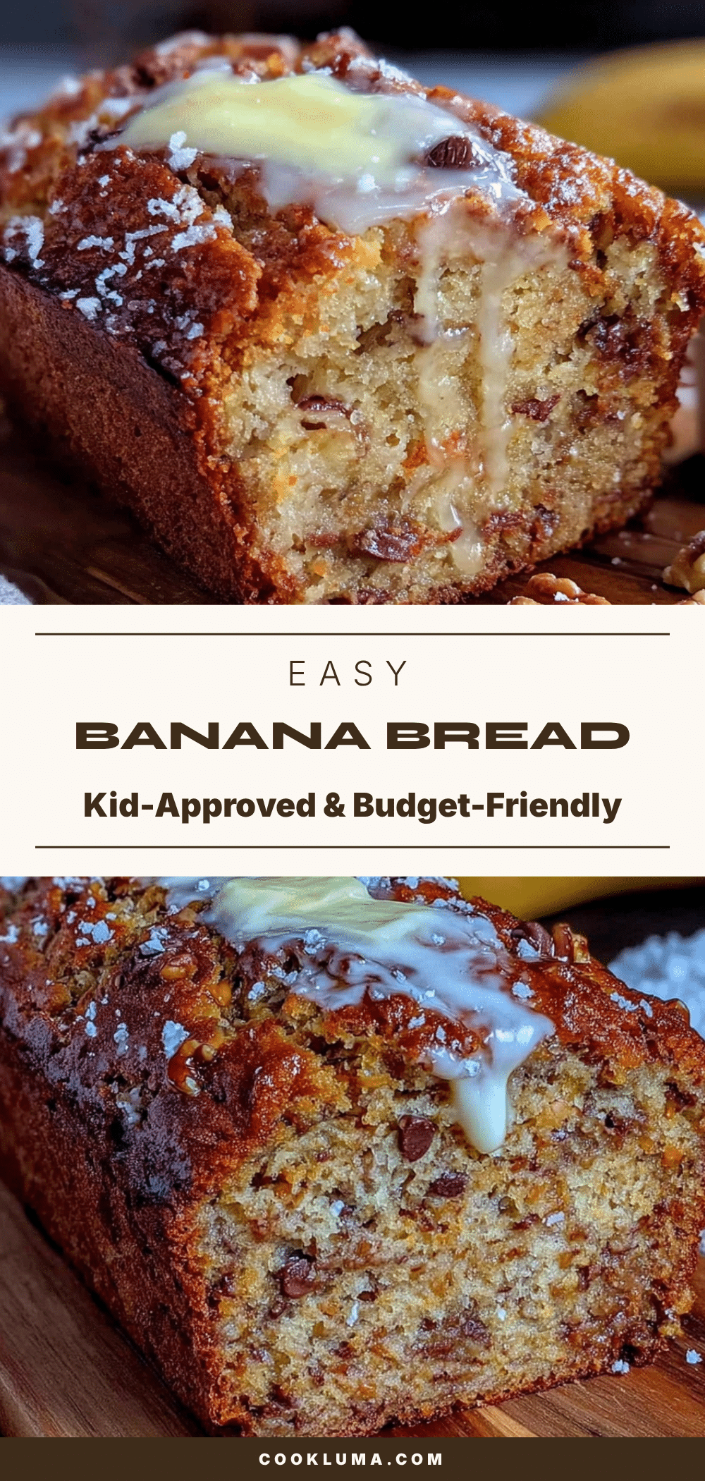 easy one-bowl banana bread recipe