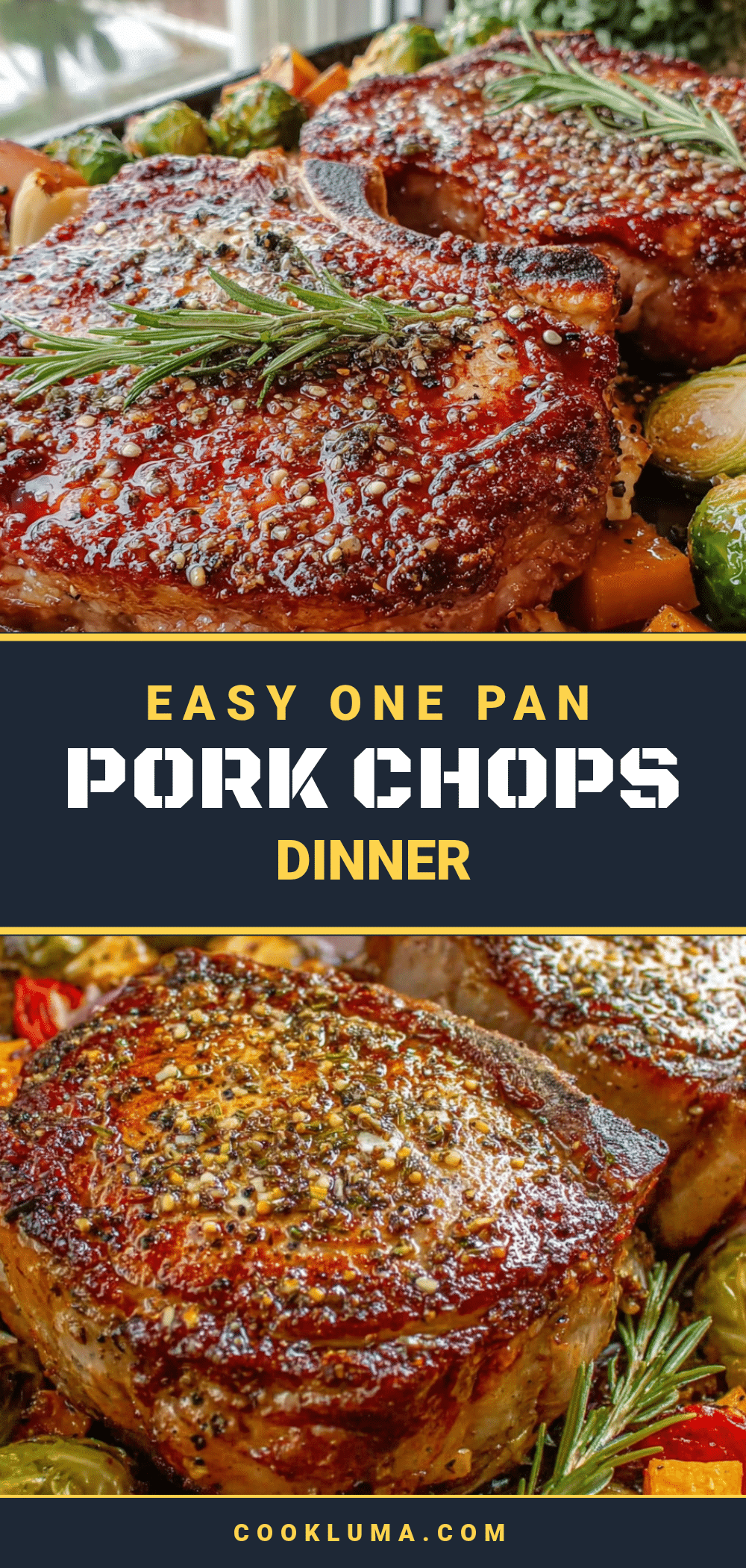 easy sheet pan pork chops recipe