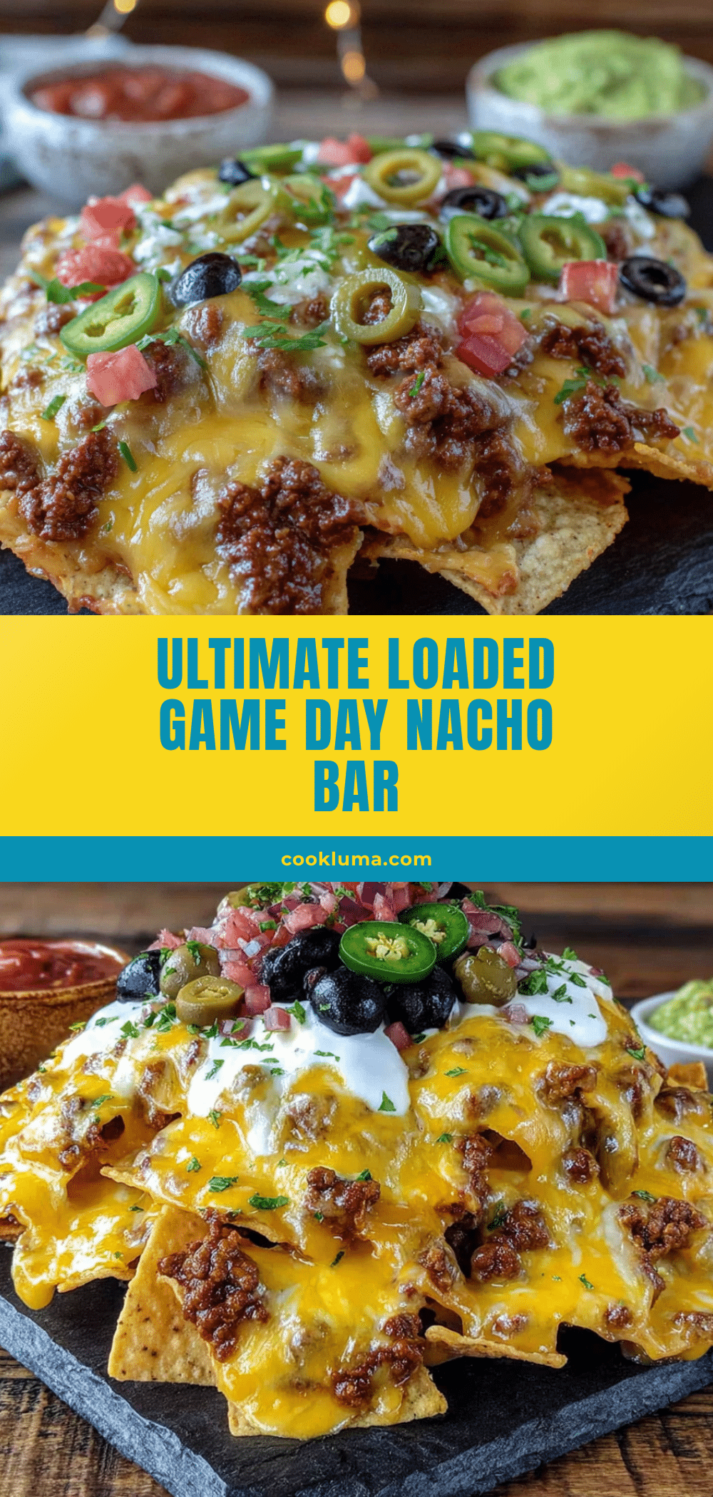 game day nacho bar recipe
