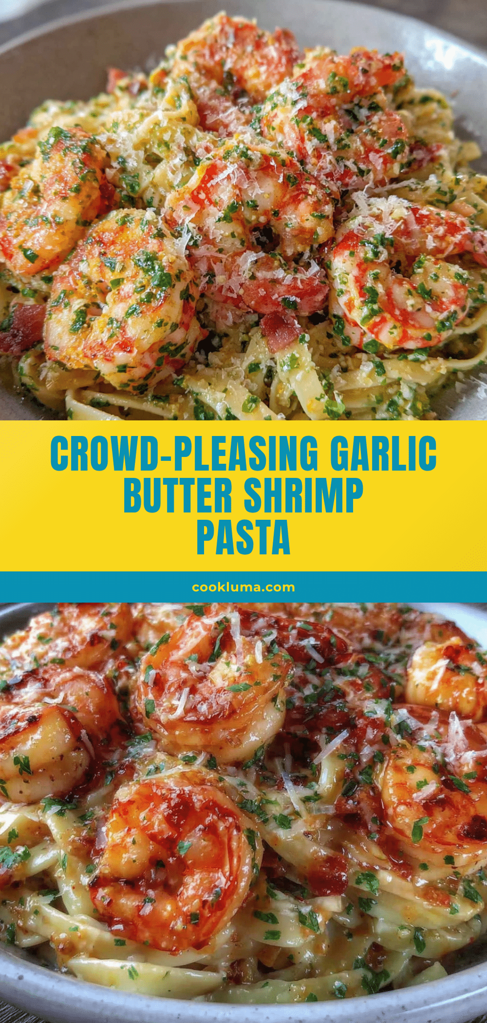 garlic butter shrimp pasta recipe