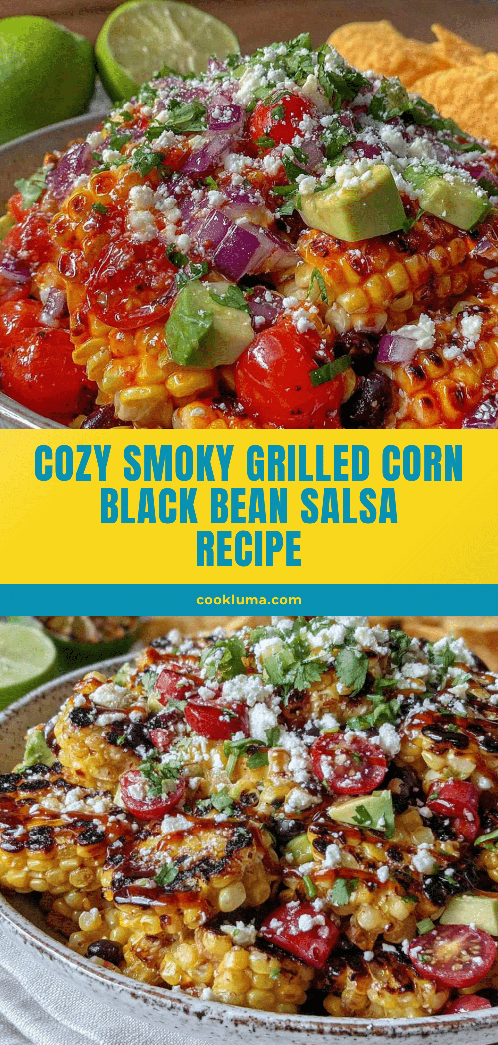 grilled corn black bean salsa recipe