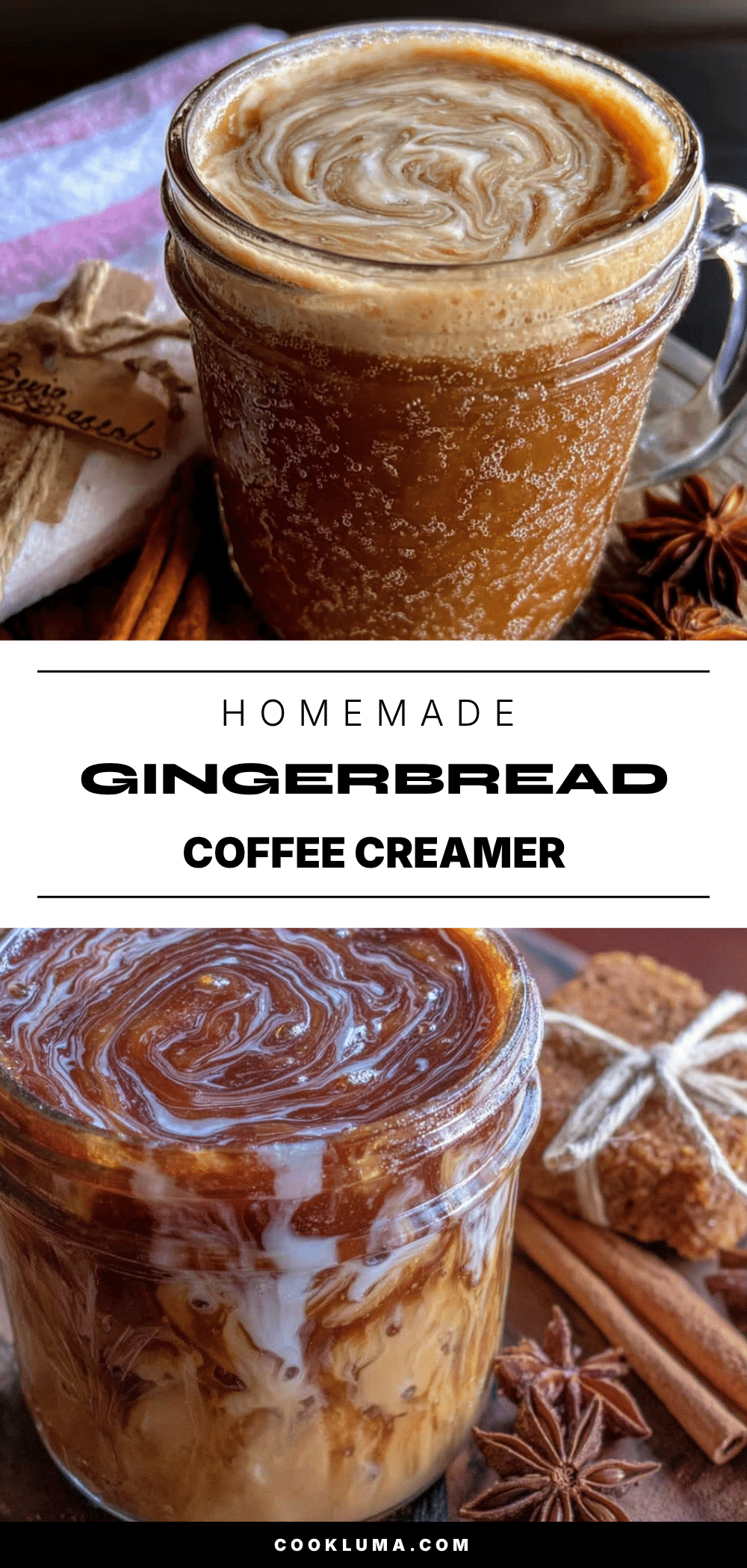 homemade gingerbread coffee creamer recipe