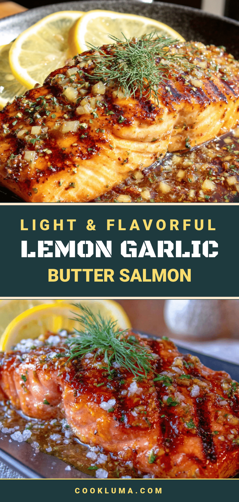 lemon garlic butter salmon recipe