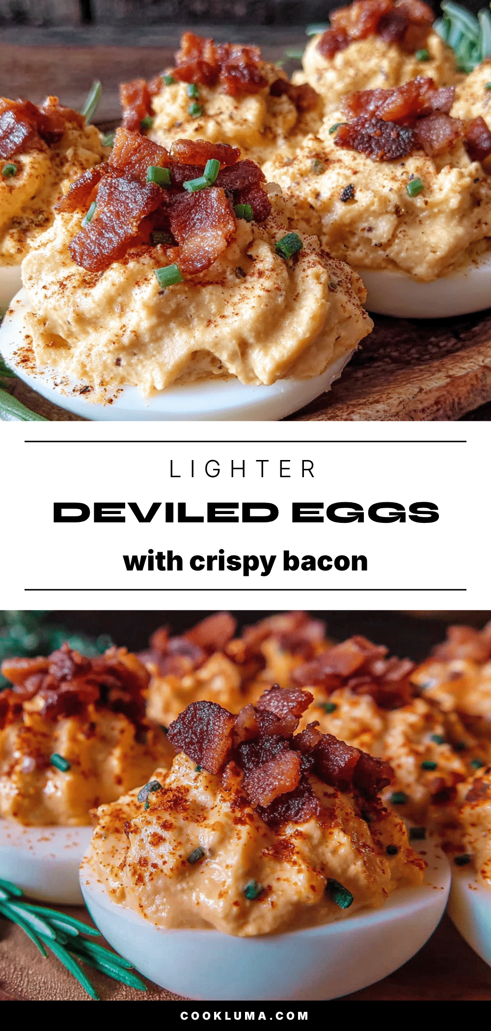 lighter thanksgiving deviled eggs recipe